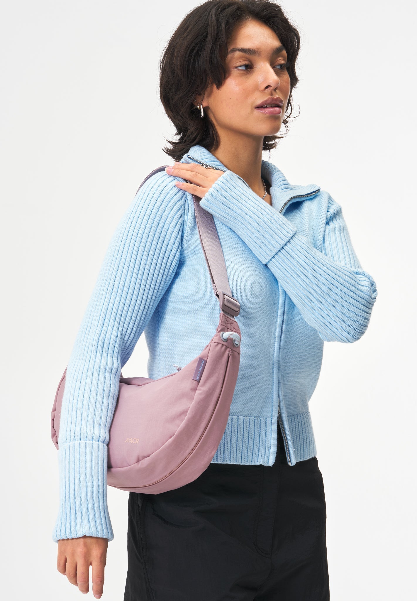 AEVOR - Bike Sling Bag - Rosewood - BACKYARD