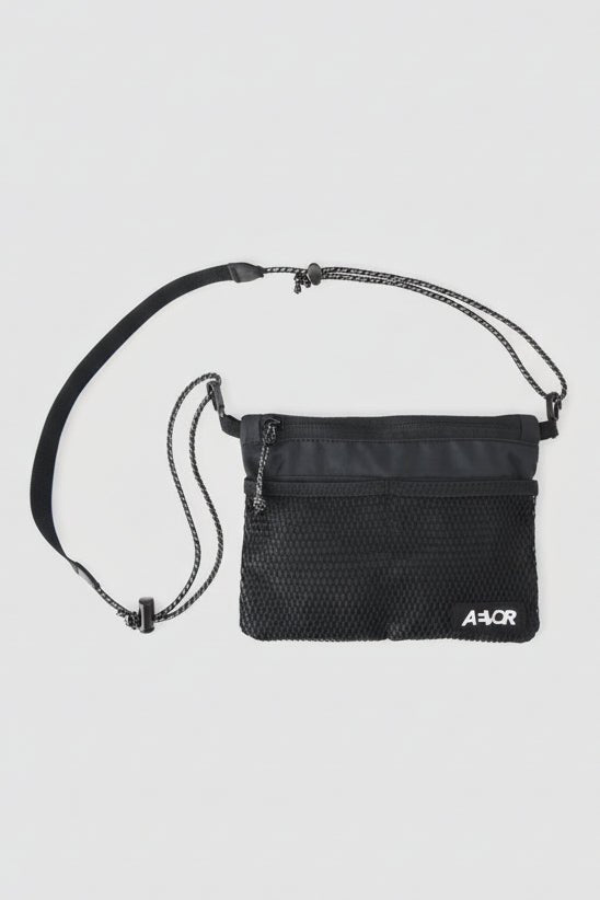 AEVOR - Chest Pouch - Ripstop Black - BACKYARD