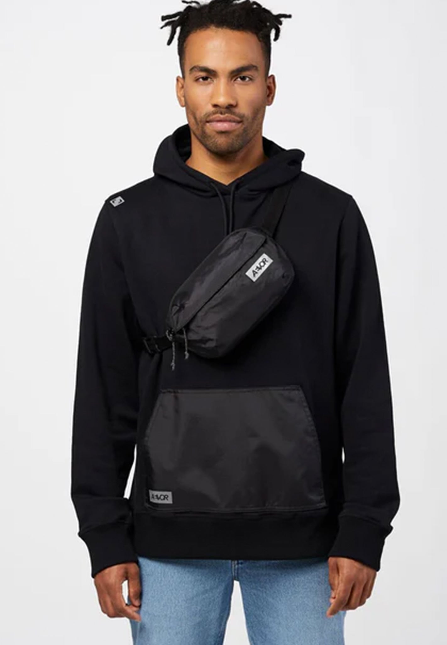 AEVOR - Hip Bag Ease - Ripstop Black - BACKYARD