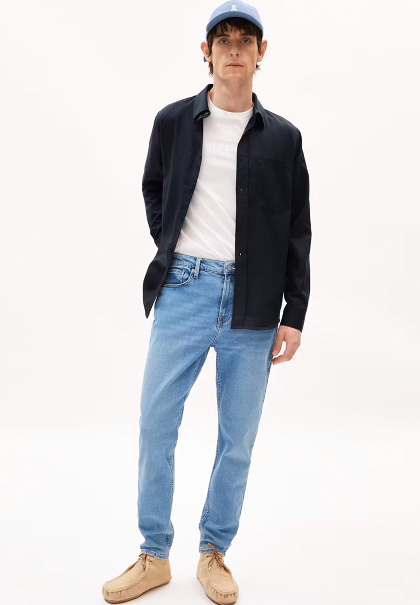 ARMEDANGELS - Aarjo Tarpa - Cloud - BACKYARD