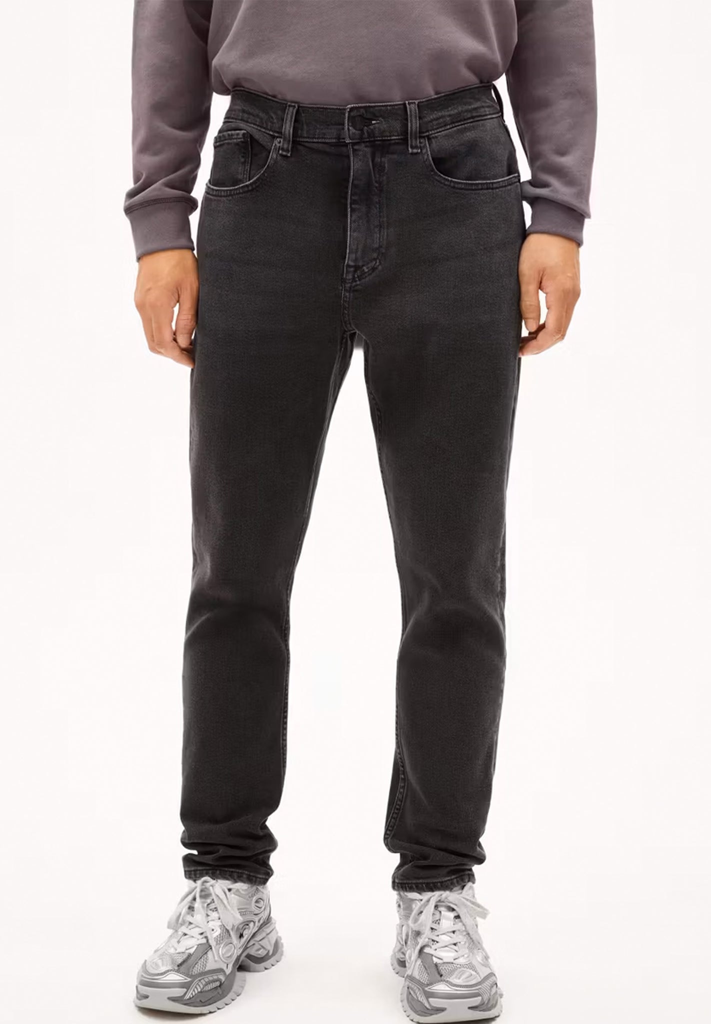 ARMEDANGELS - Aarjo Tarpa - Black Washed Authentic - BACKYARD