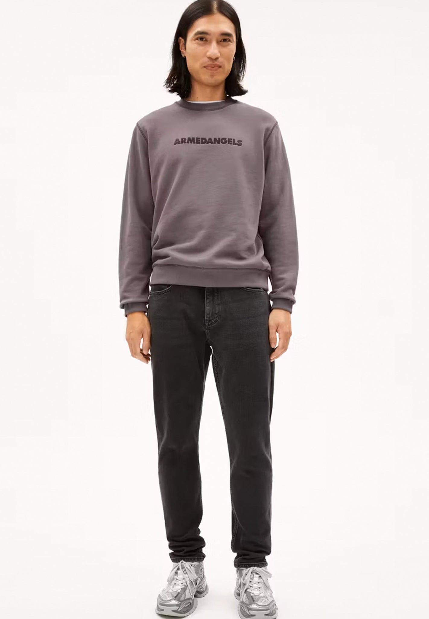 ARMEDANGELS - Aarjo Tarpa - Black Washed Authentic - BACKYARD