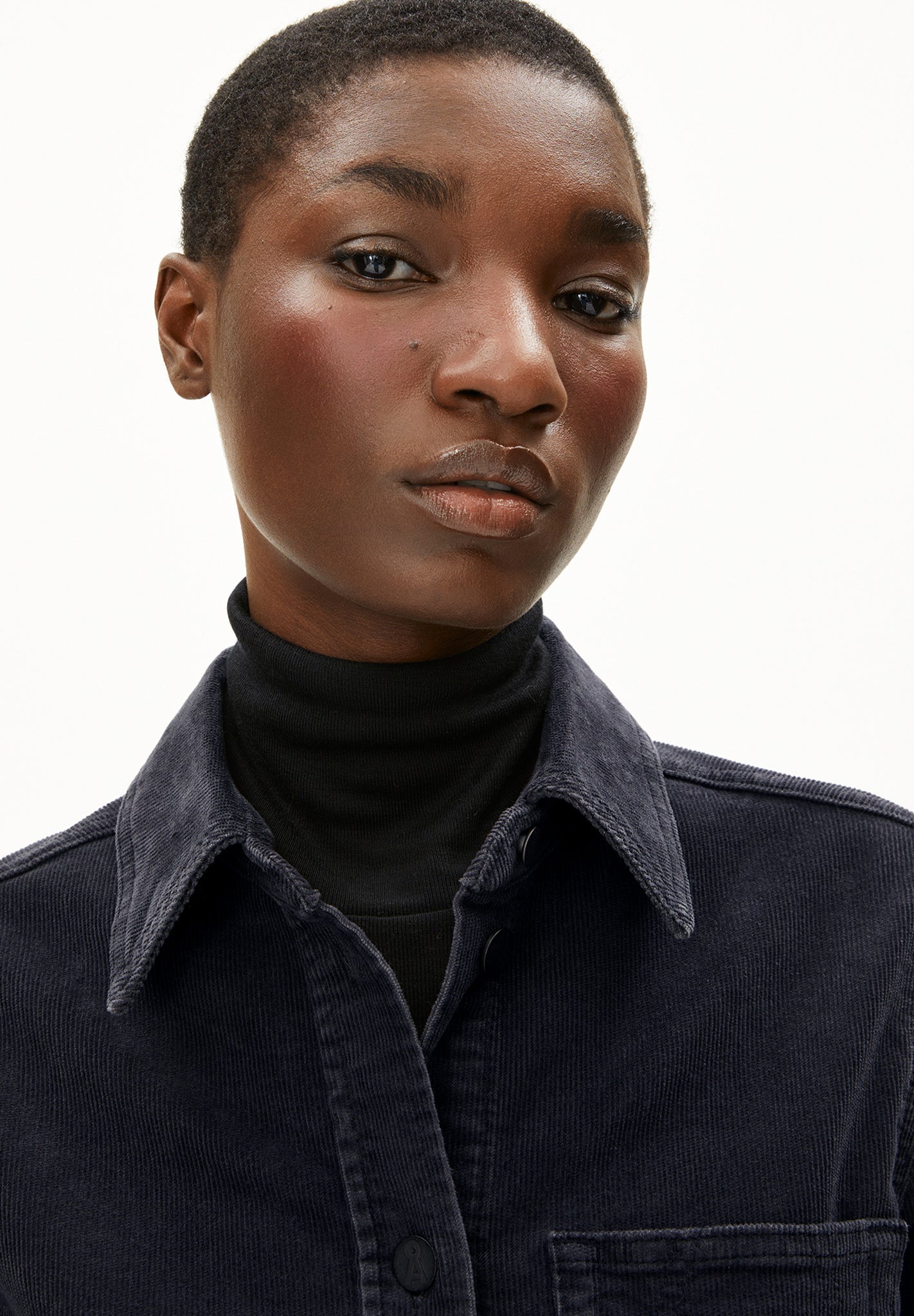 ARMEDANGELS - Aureleaa Corduroy - Dark Steel - BACKYARD