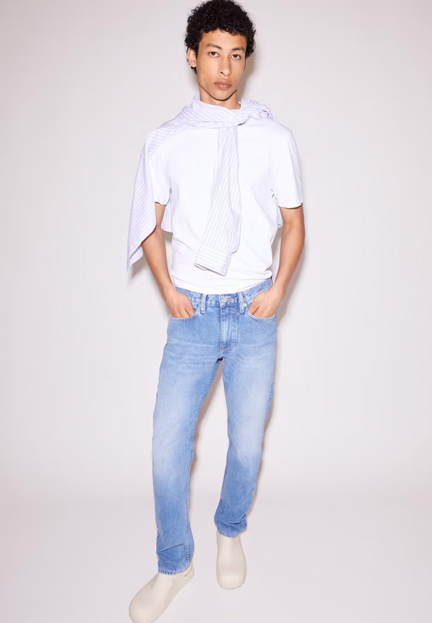 ARMEDANGELS - Dylaano - Sprinkle Blue - BACKYARD