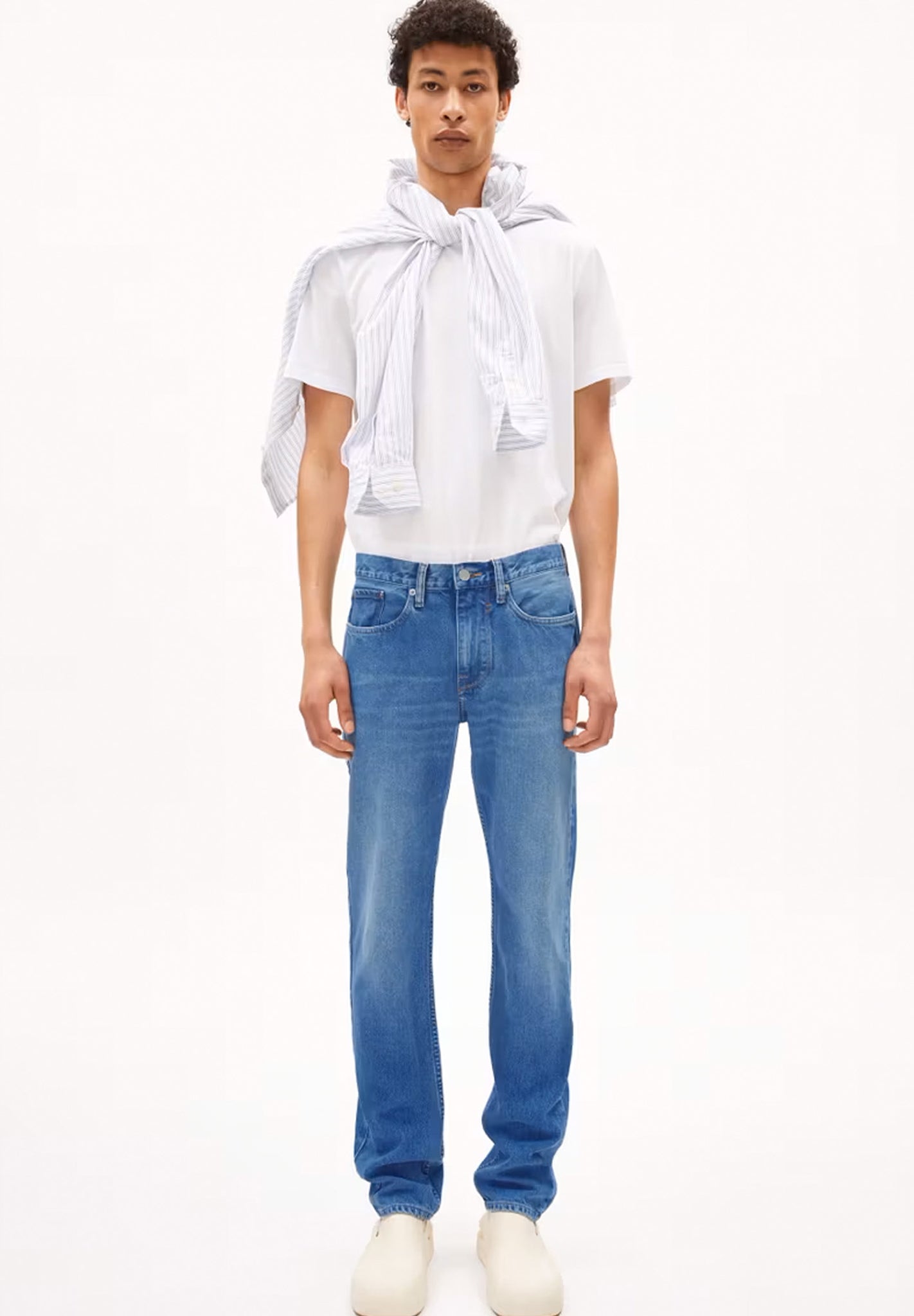 ARMEDANGELS - Dylaano - Sprinkle Blue - BACKYARD