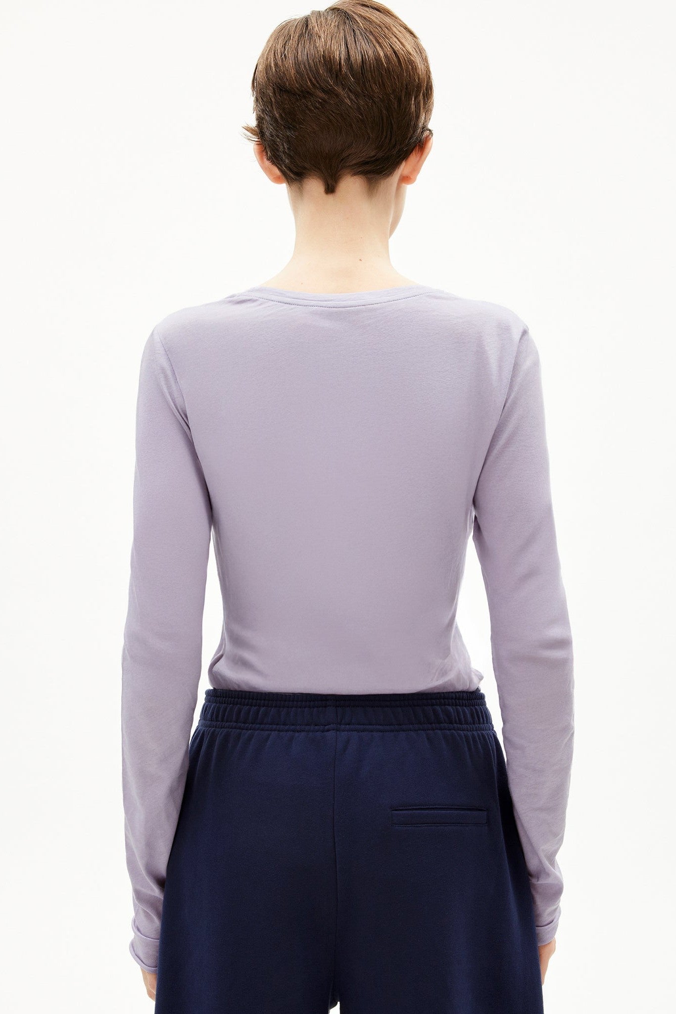 ARMEDANGELS - Einiaara Soft - Frozen Lavender - BACKYARD