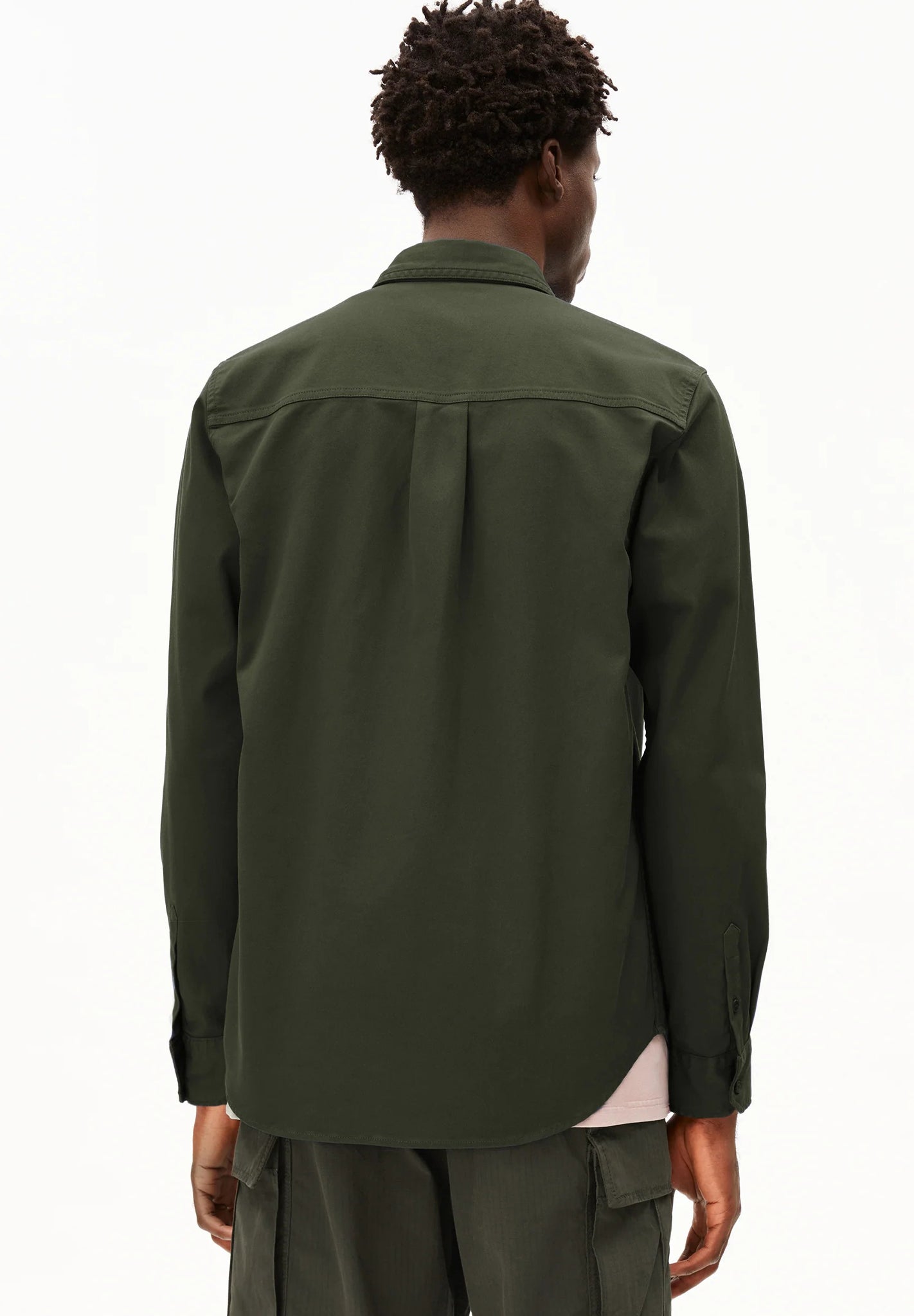 ARMEDANGELS - Giaalo Overshirt - Forest Pine - BACKYARD