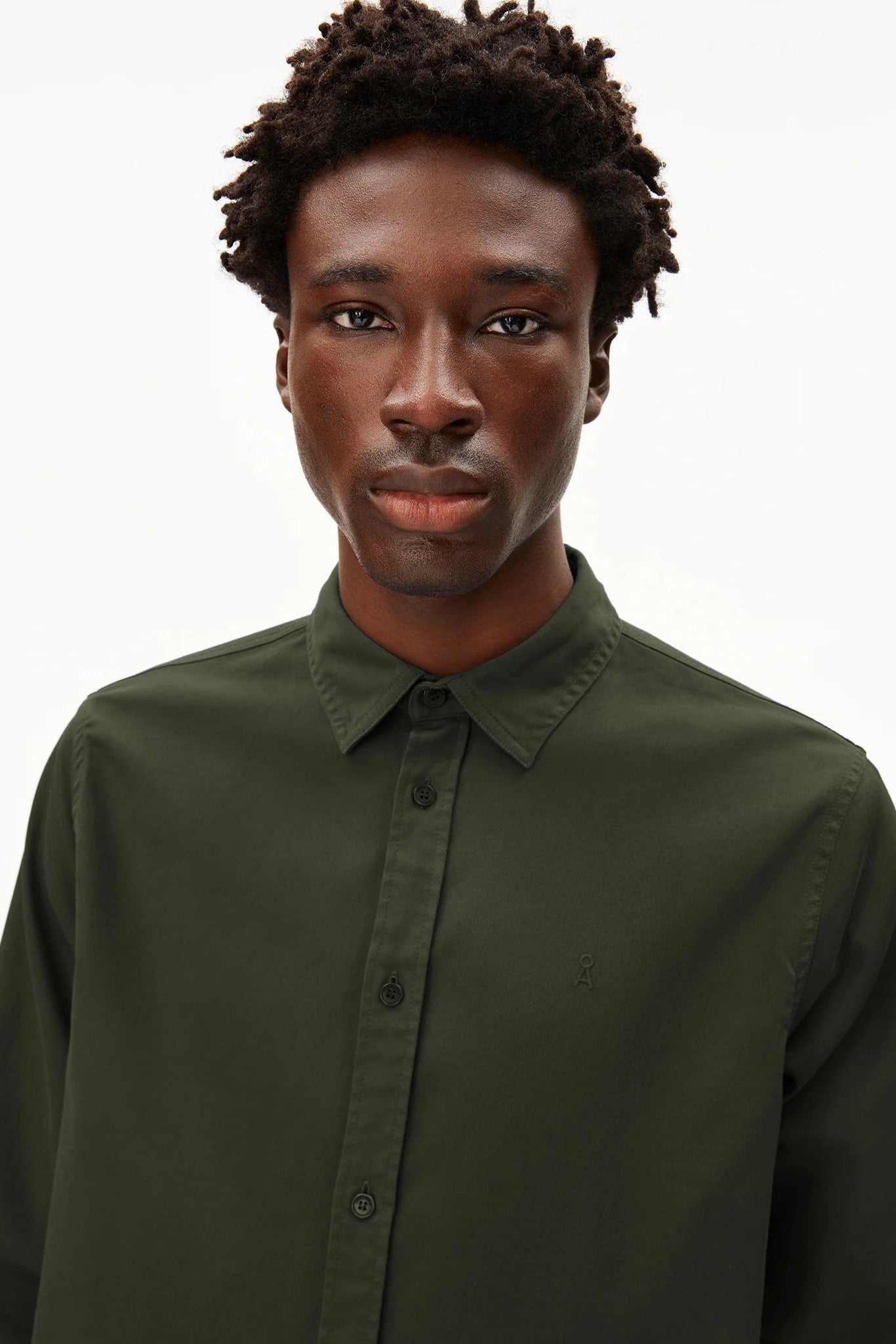 ARMEDANGELS - Giaalo Overshirt - Forest Pine - BACKYARD