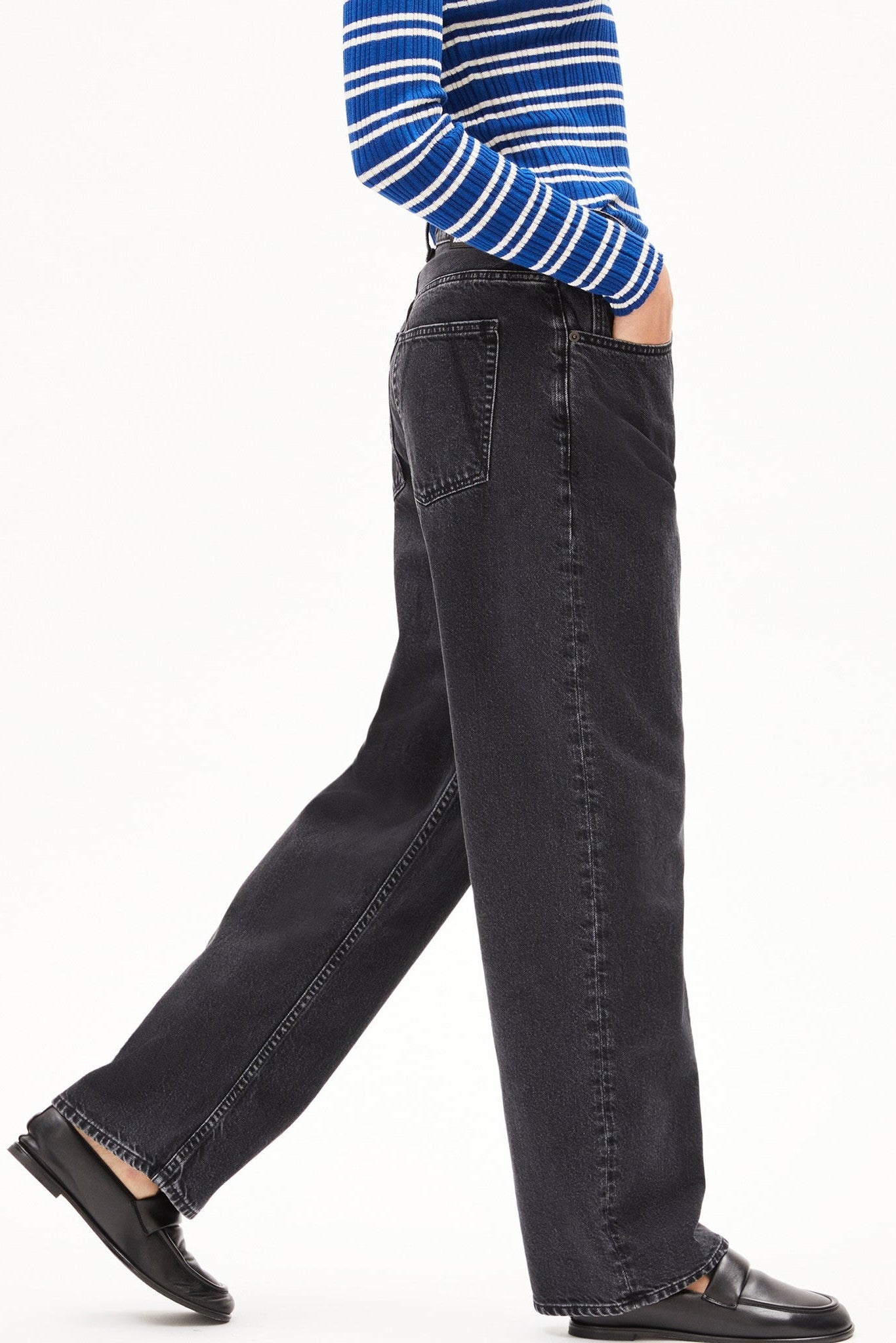 ARMEDANGELS - Haayi - Ebony Black - BACKYARD