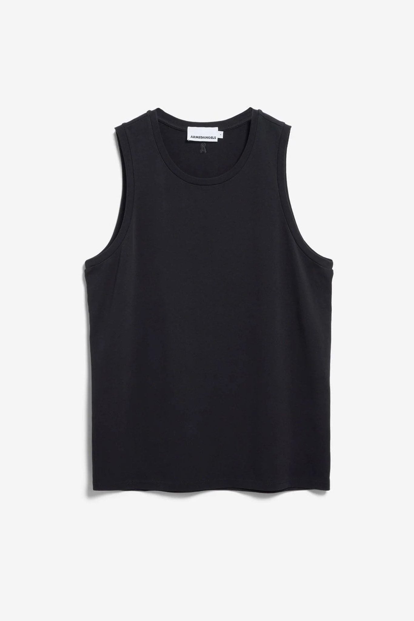 ARMEDANGELS - Heavy Weight Tank Top - Black - BACKYARD