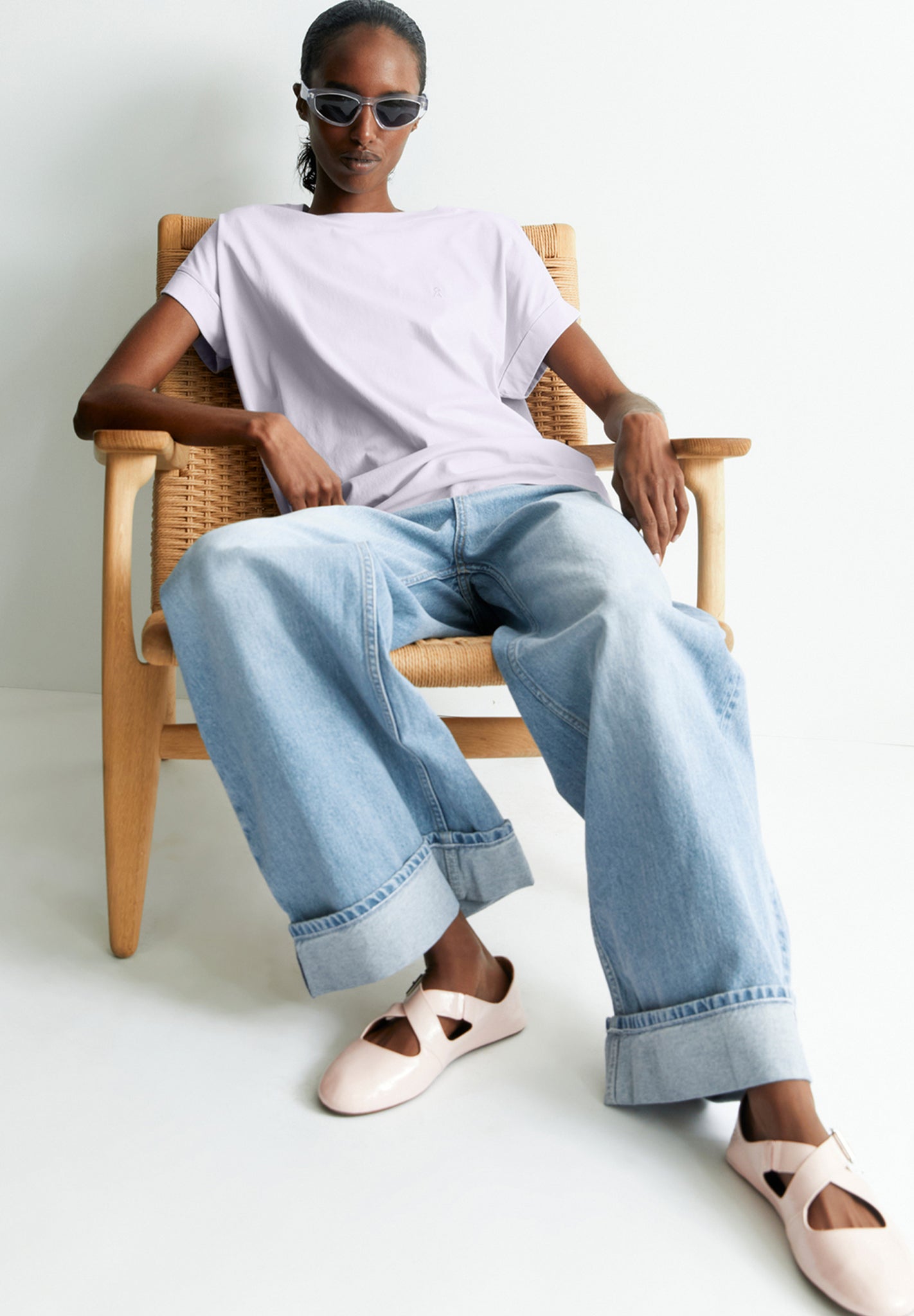 ARMEDANGELS - Idaara - Soft Lilac - BACKYARD