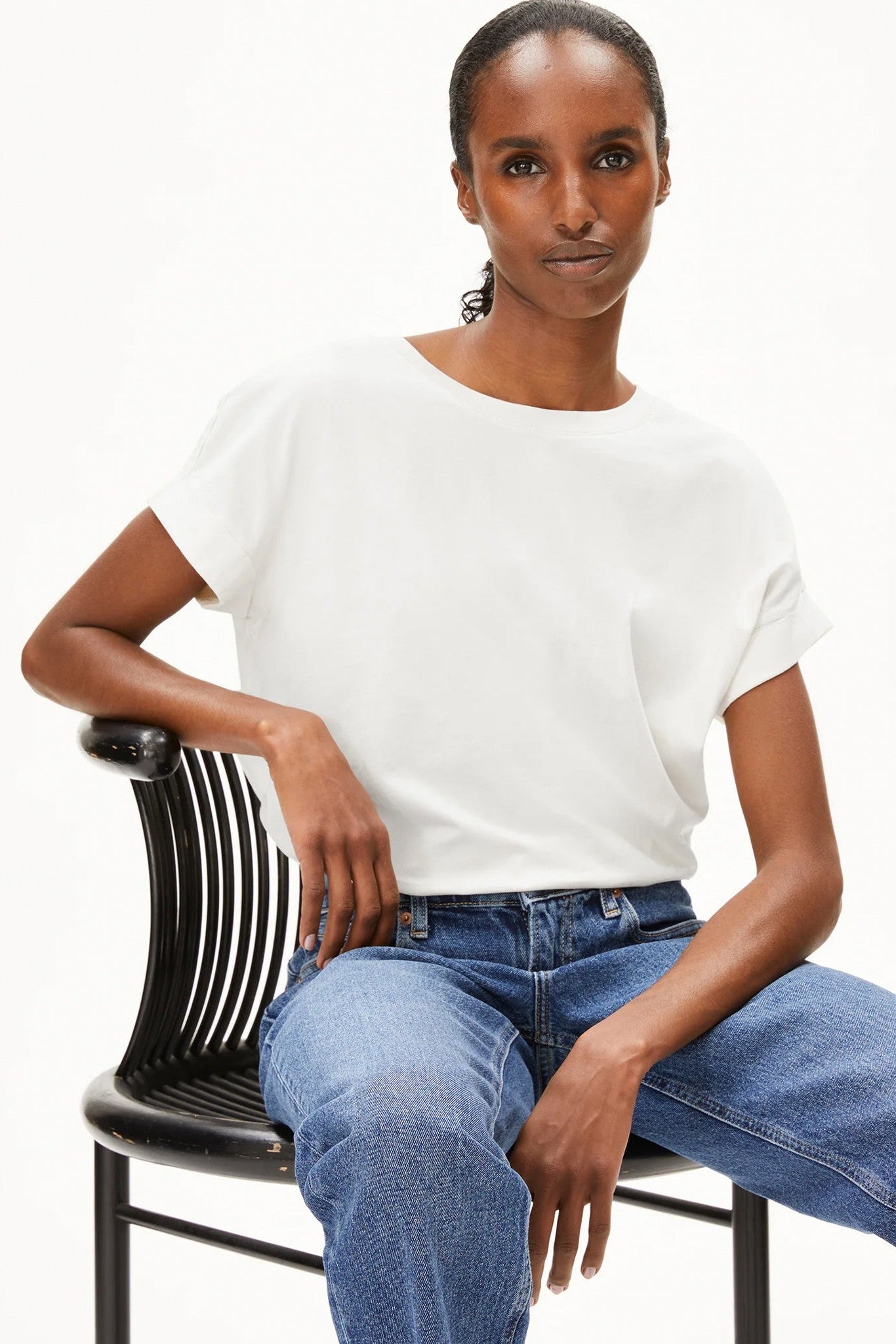 ARMEDANGELS - Idaara - White - BACKYARD