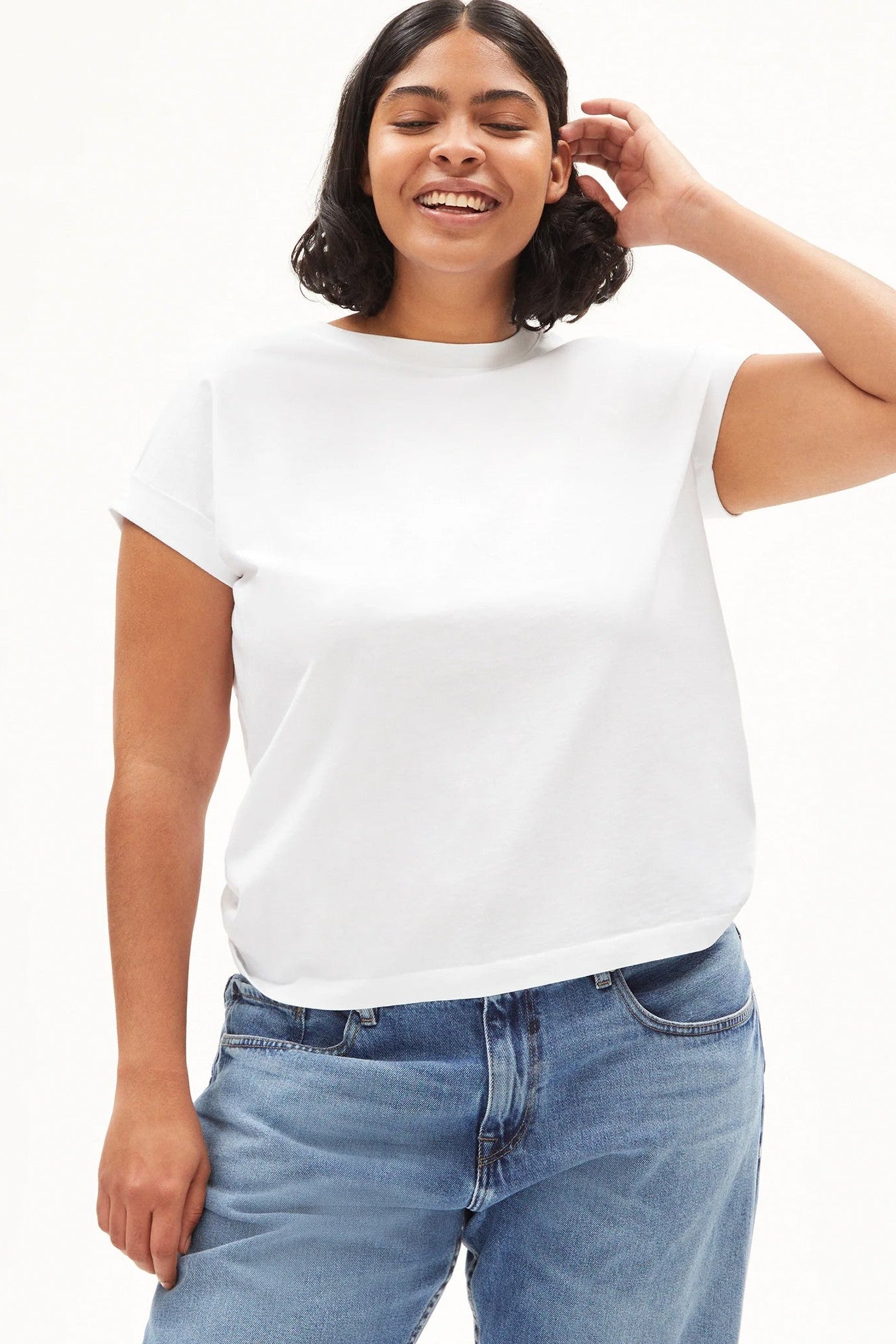 ARMEDANGELS - Idaara - White - BACKYARD