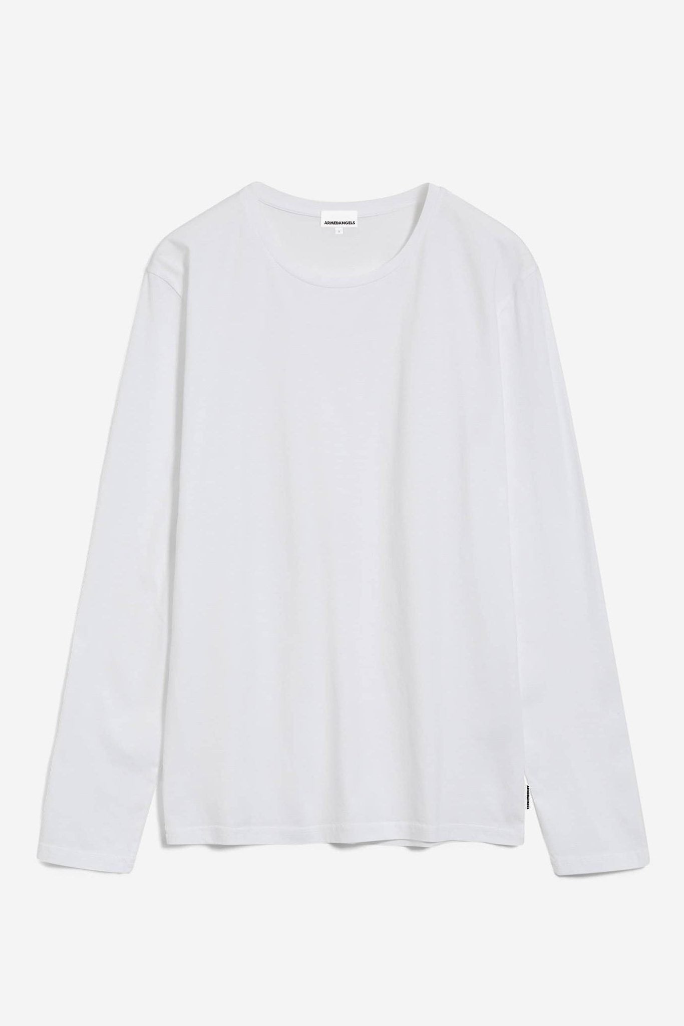 ARMEDANGELS - Jaames Longsleeve - White - BACKYARD