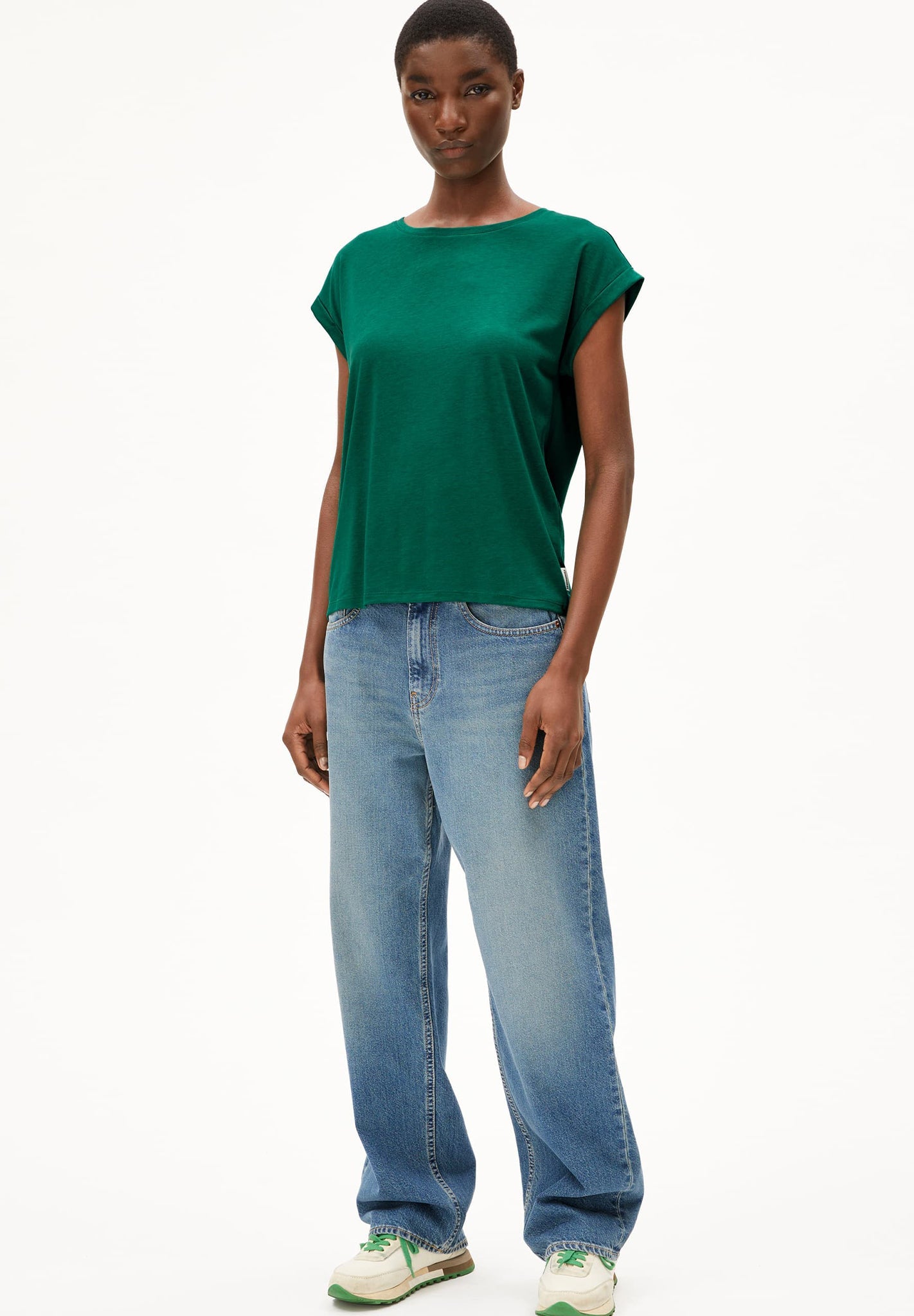 ARMEDANGELS - Jilaana - Emerald Green - BACKYARD