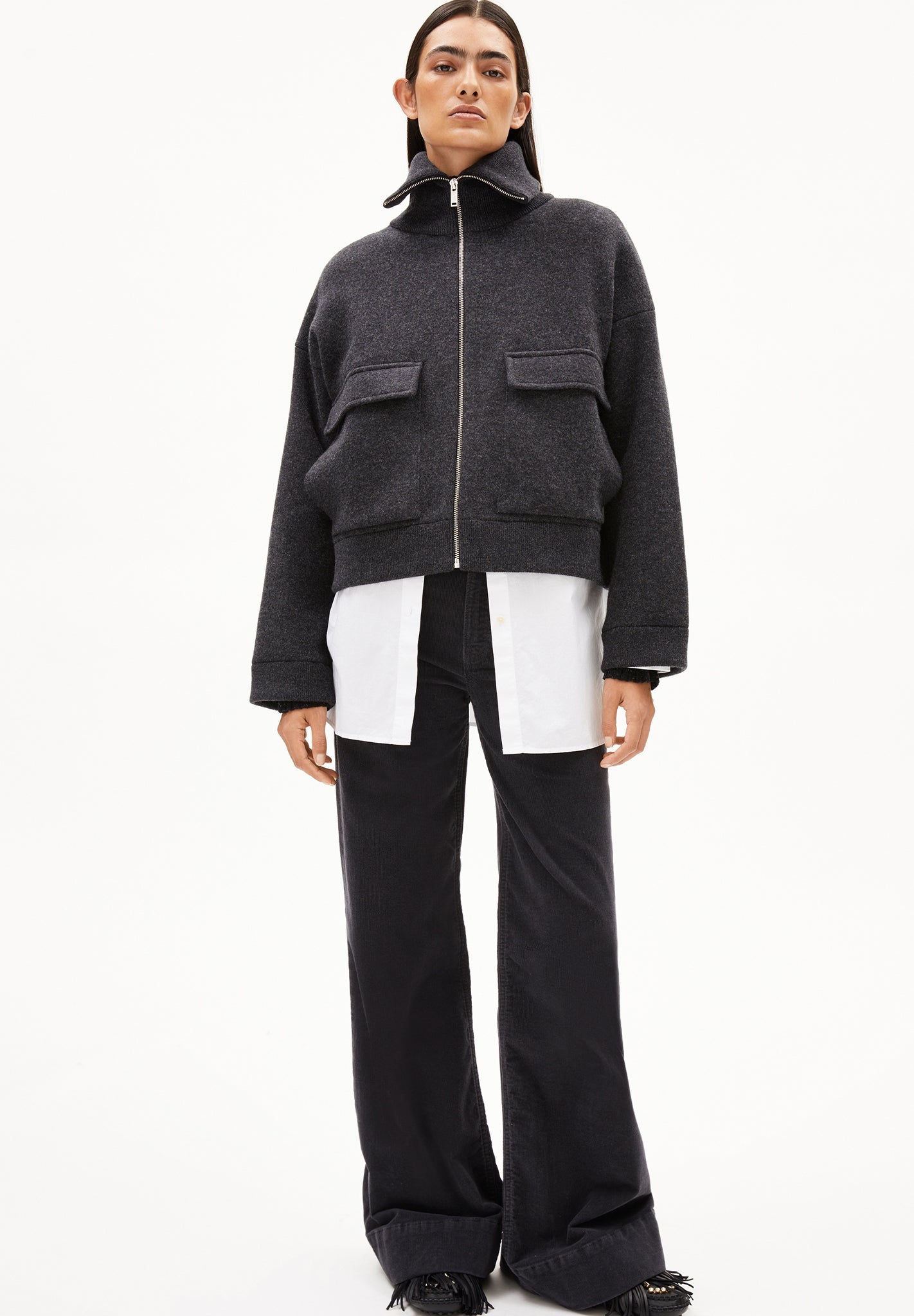 ARMEDANGELS - Joaniaas - Steel Melange - BACKYARD