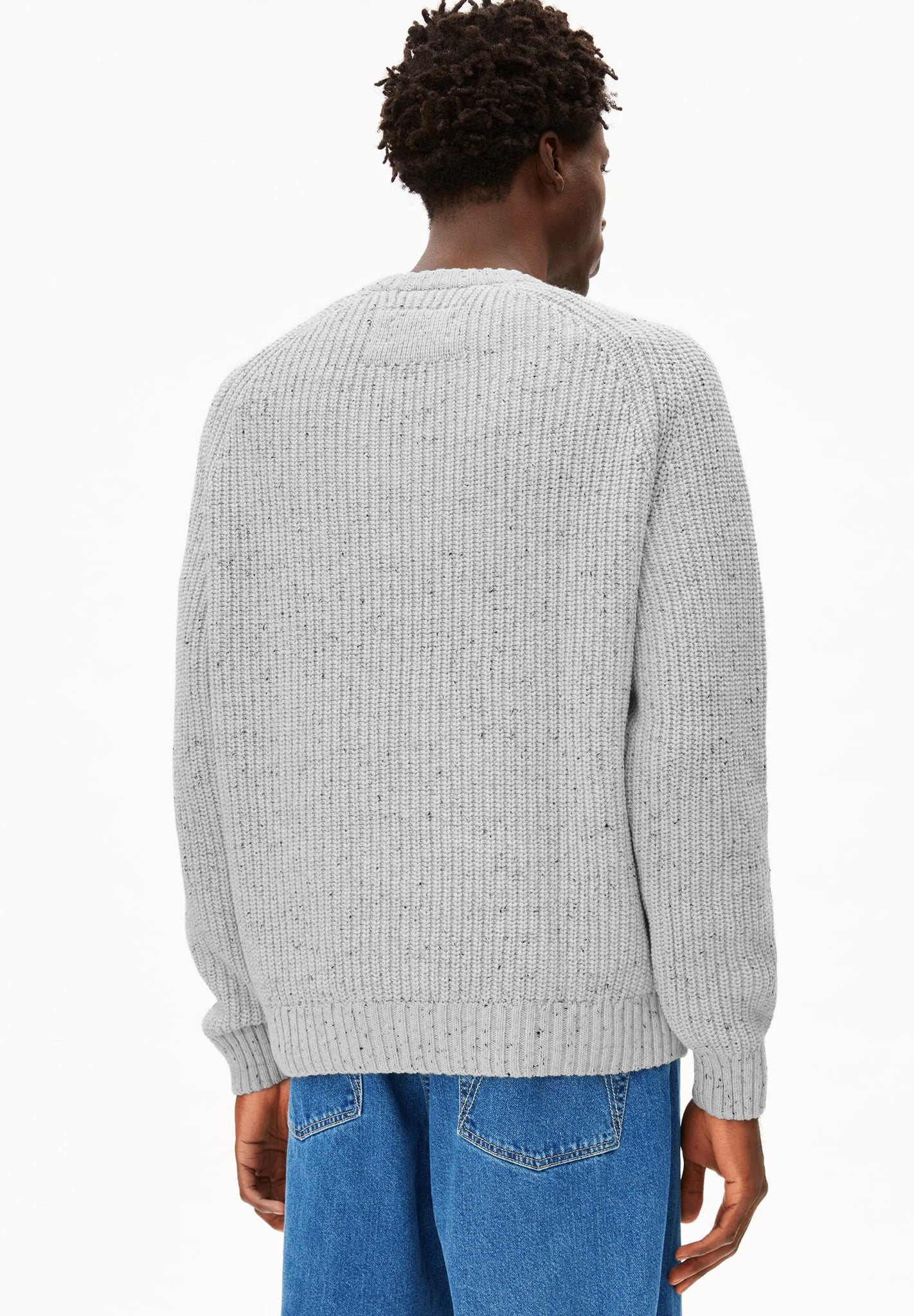 ARMEDANGELS - Kiaano Tweed - Oatmilk Black Tweed - BACKYARD