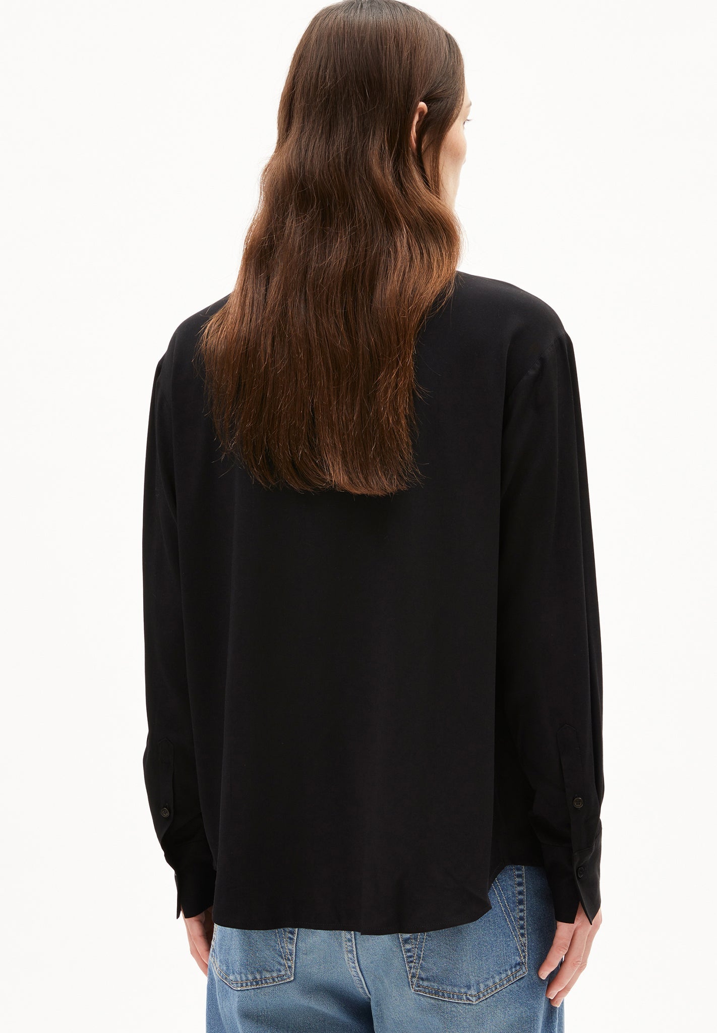 ARMEDANGELS - Larisaana Longsleeve - Black - BACKYARD