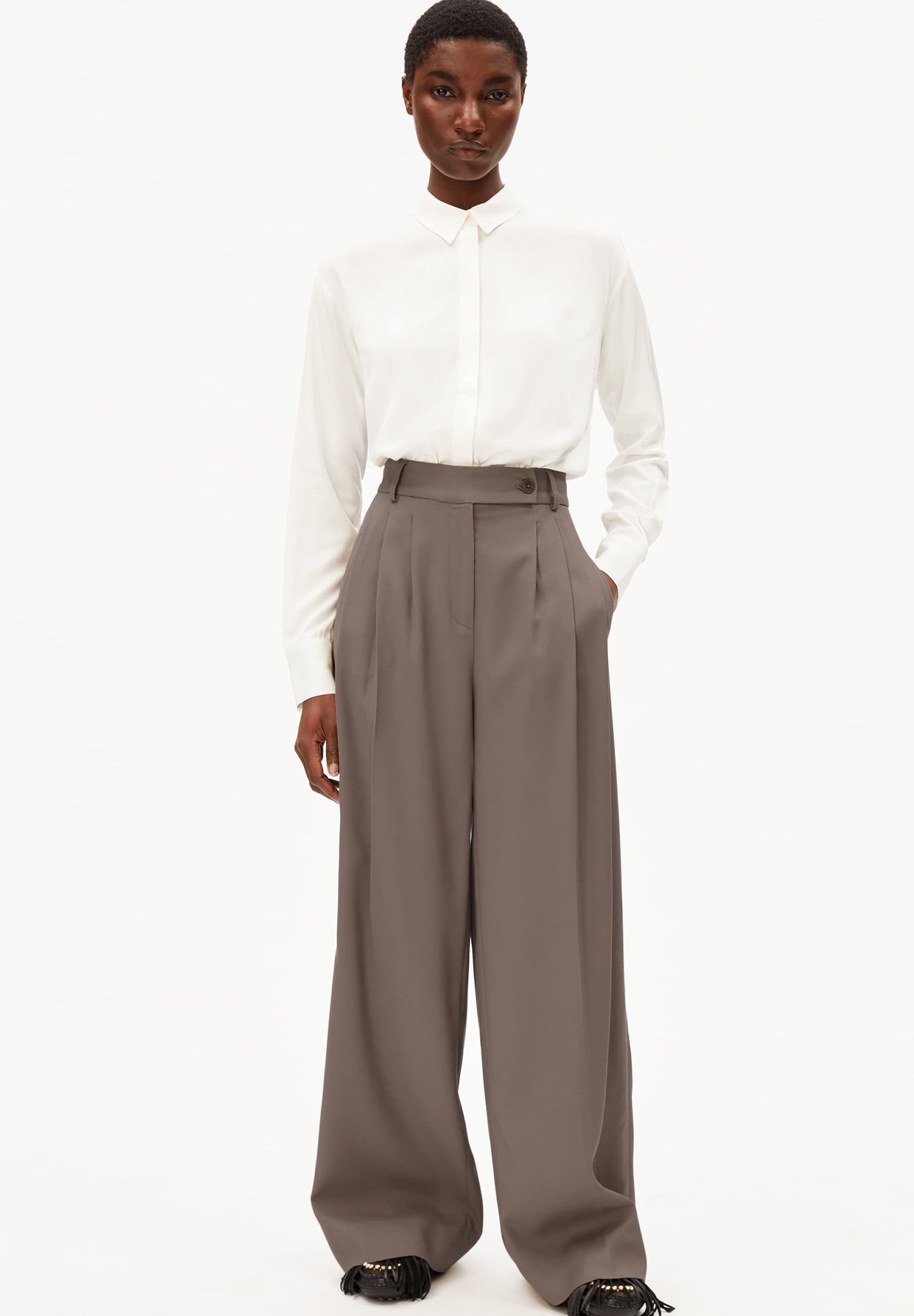 ARMEDANGELS - Larisaana Longsleeve - Off White - BACKYARD