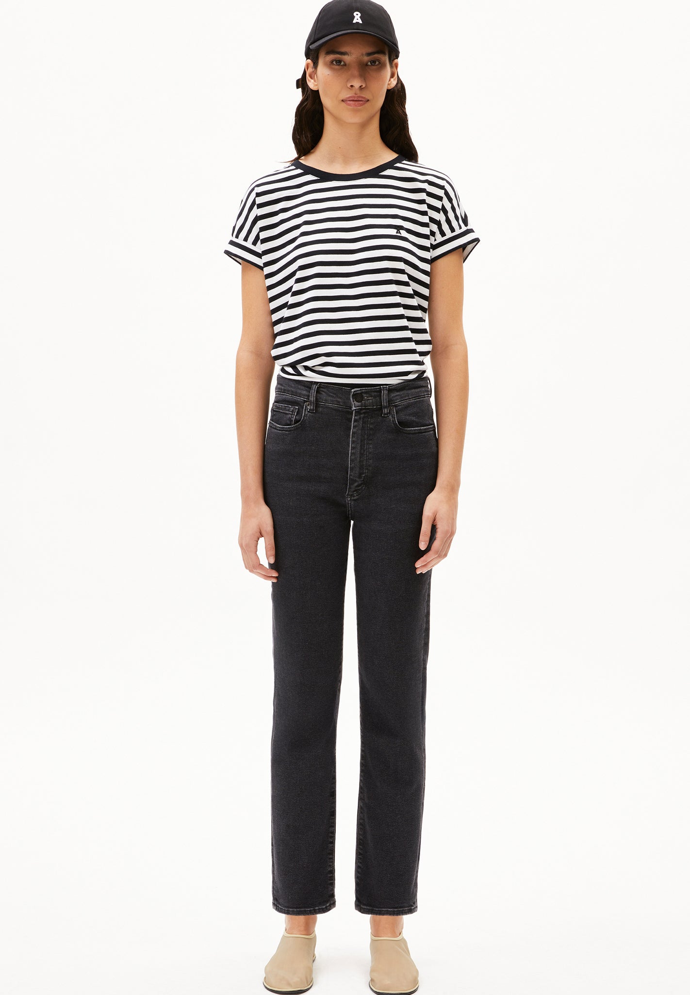 ARMEDANGELS - Lejaani X Stretch - Blackish - BACKYARD