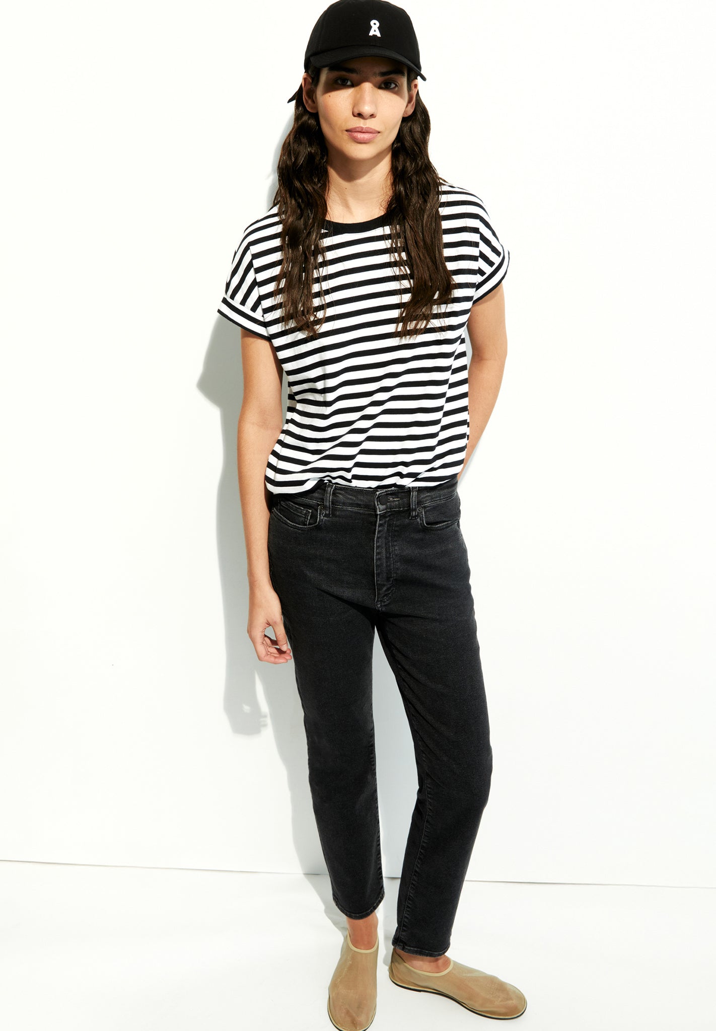 ARMEDANGELS - Lejaani X Stretch - Blackish - BACKYARD