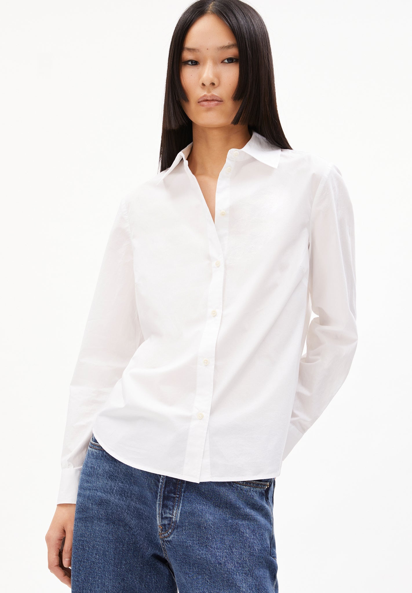 ARMEDANGELS - Louilaa - White - BACKYARD