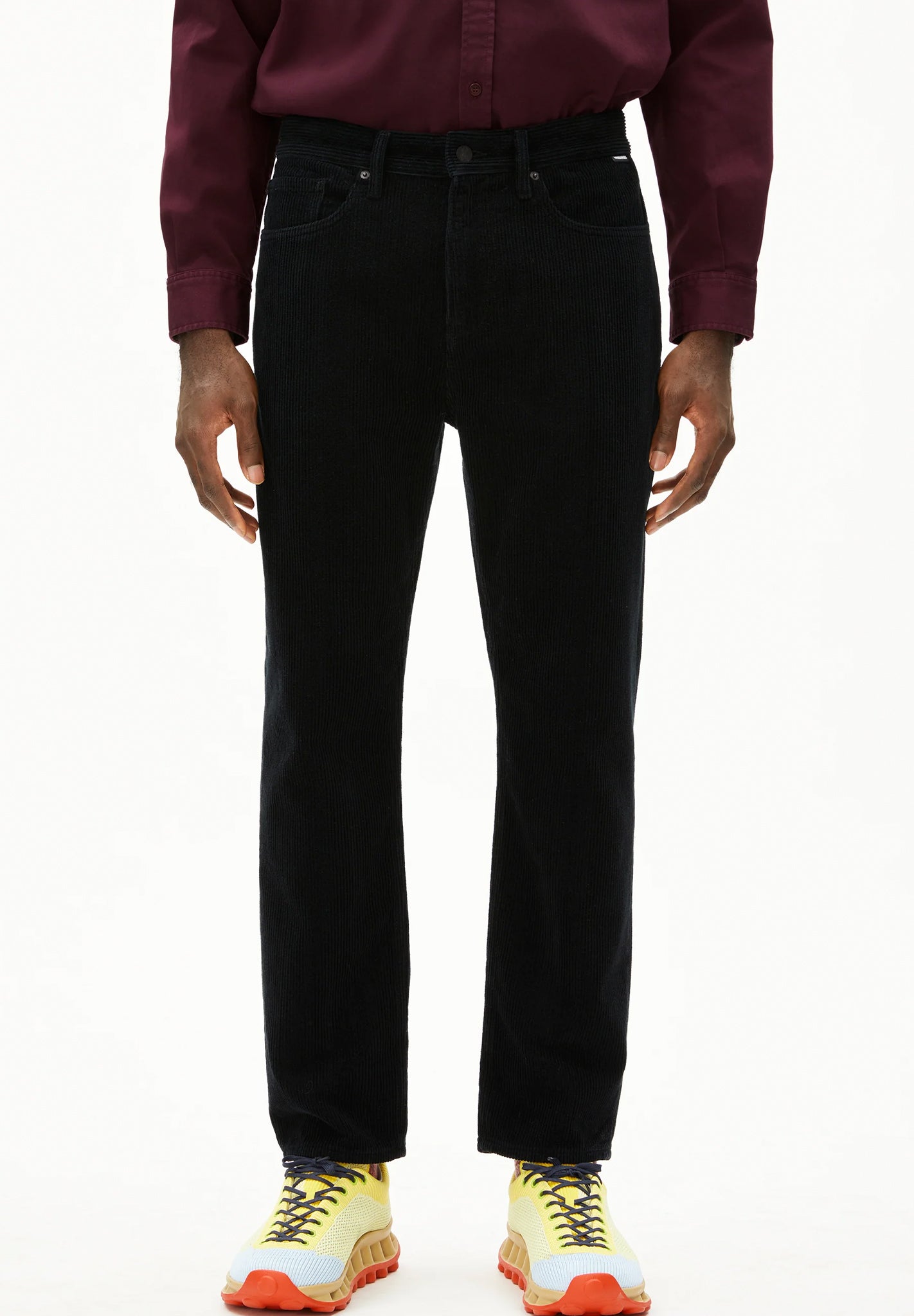 ARMEDANGELS - Maakx Corduroy - Black - BACKYARD