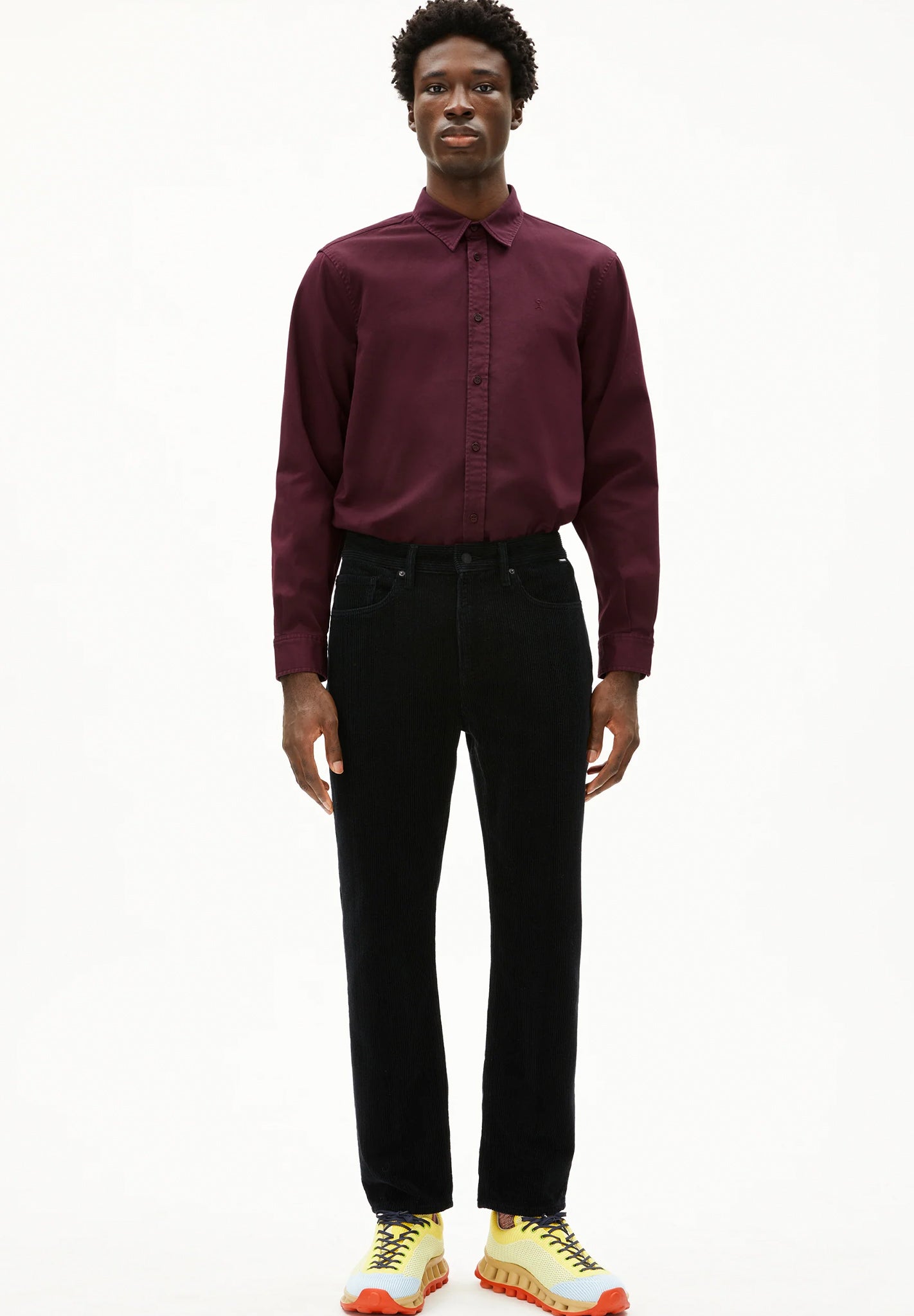 ARMEDANGELS - Maakx Corduroy - Black - BACKYARD