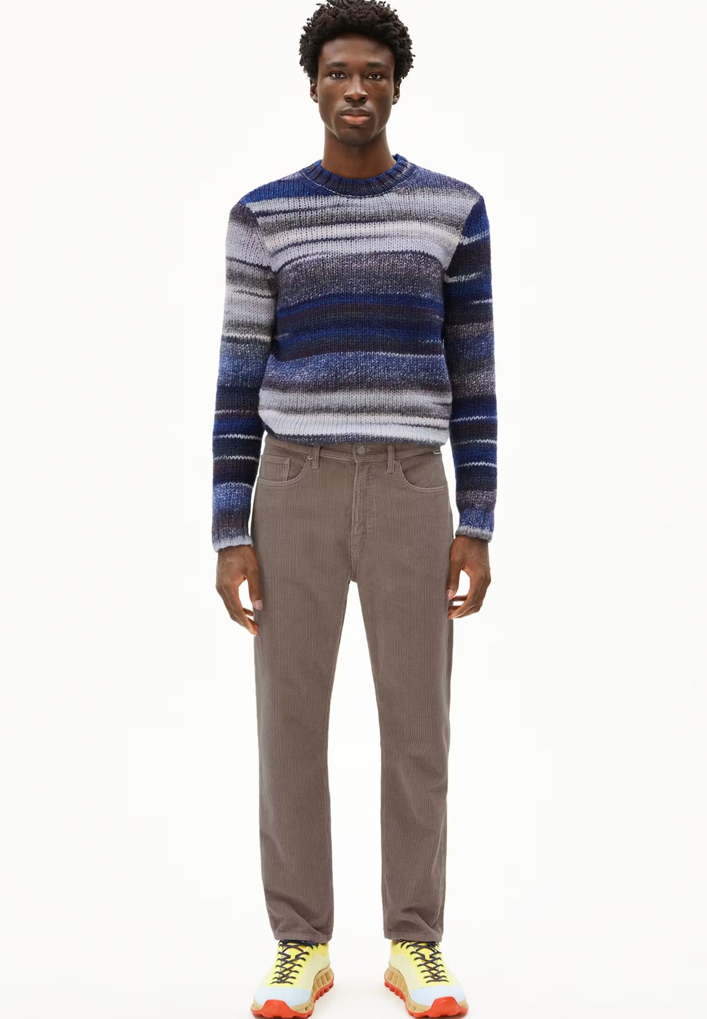 ARMEDANGELS - Maakx Corduroy - Walnut Cream - BACKYARD