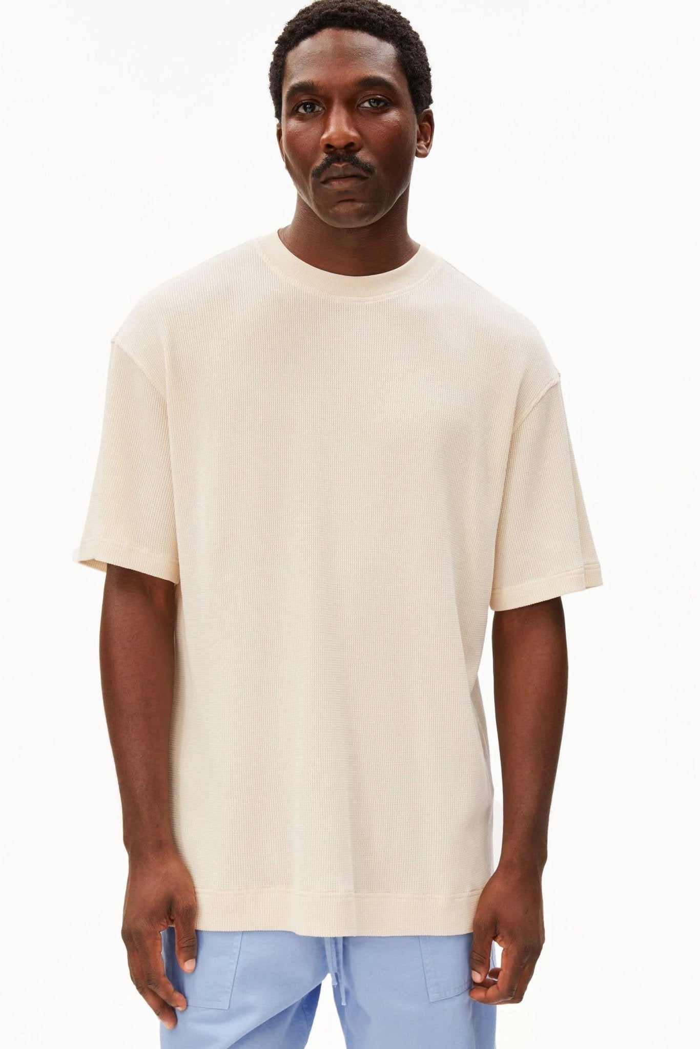 ARMEDANGELS - Maarkos Waffle - Pure - BACKYARD