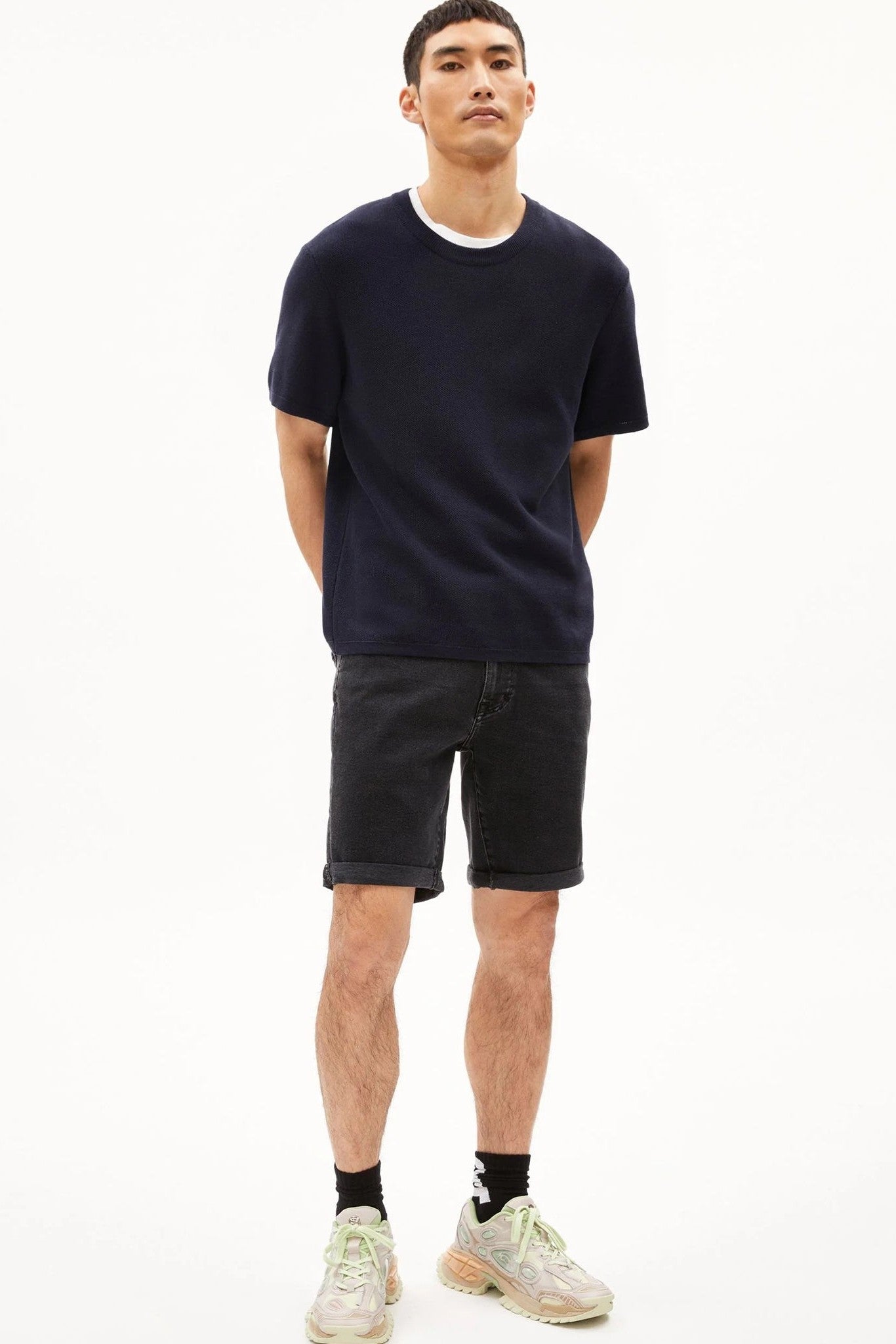 ARMEDANGELS - Naailo - Black Washed Authentic - BACKYARD