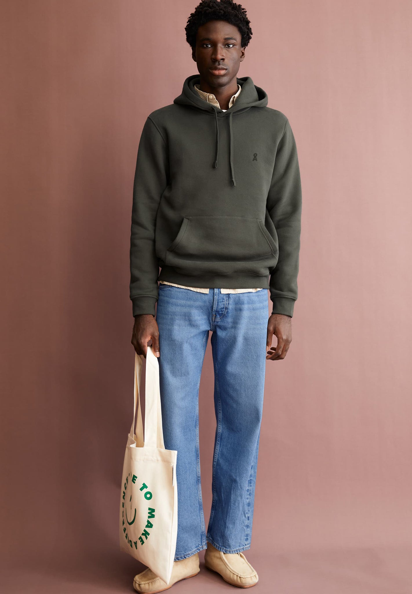 ARMEDANGELS - Paarlo Fleece - Forest Pine - BACKYARD