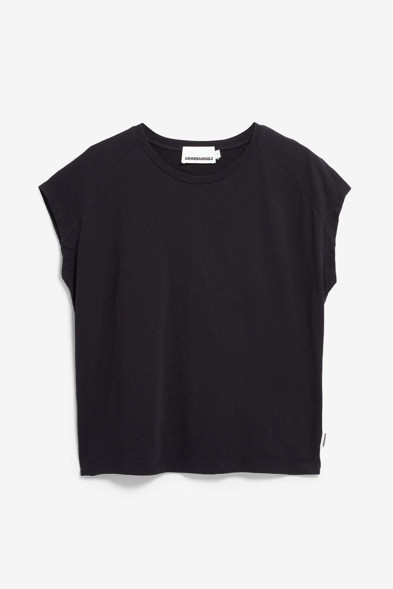 ARMEDANGELS - Slub Jersey - Black - BACKYARD