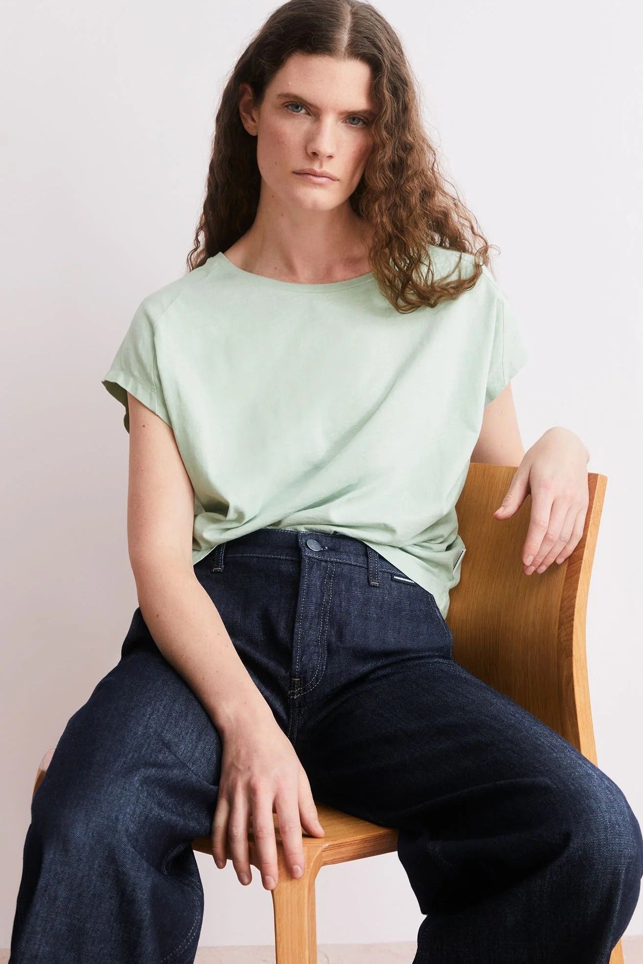 ARMEDANGELS - Slub Jersey - Foam - BACKYARD