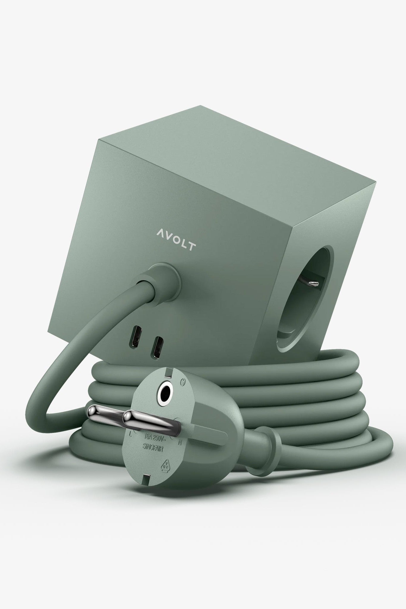 AVOLT - Square 1 USB - C & Magnet - Oak Green - BACKYARD