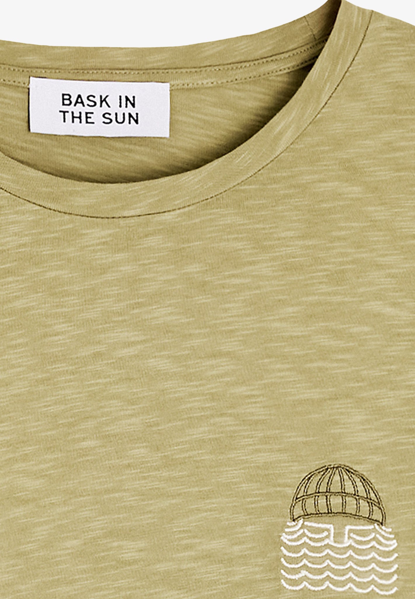 BASK IN THE SUN - Mini To The Sea Tee - Eucalyptus - BACKYARD