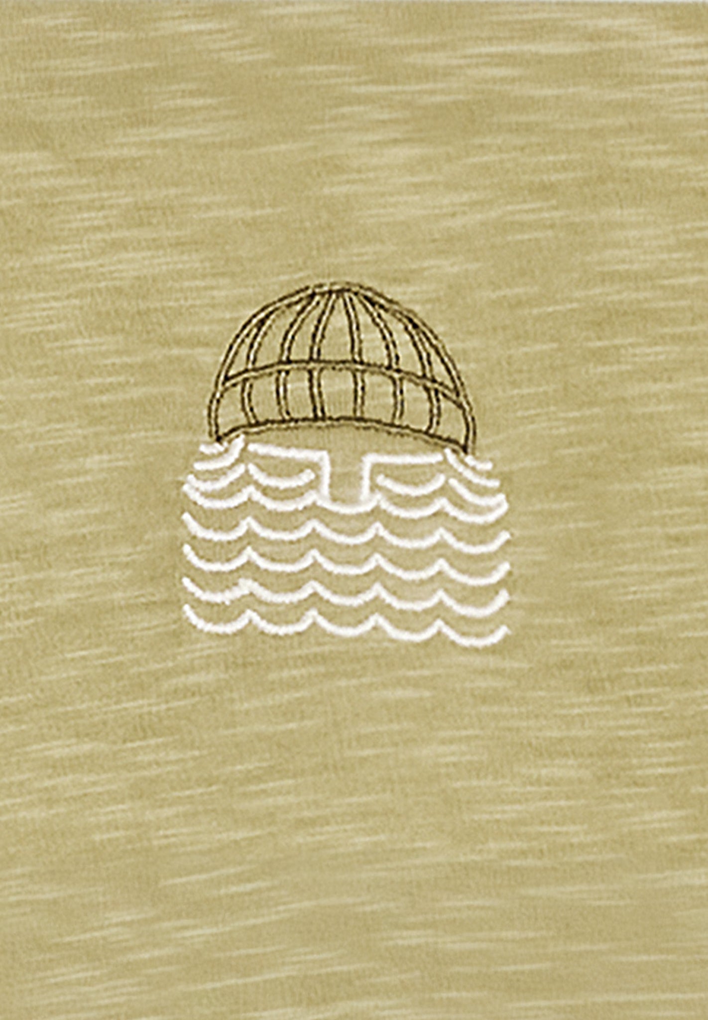 BASK IN THE SUN - Mini To The Sea Tee - Eucalyptus - BACKYARD