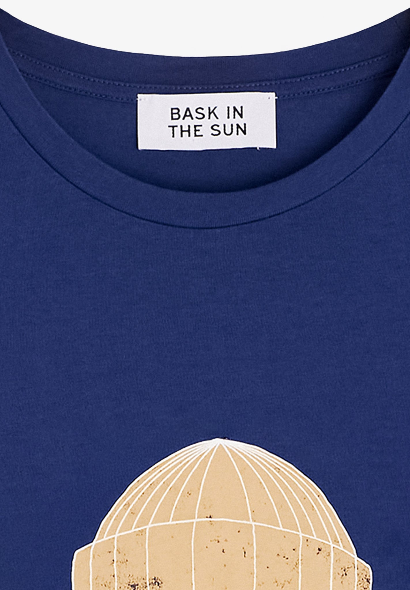 BASK IN THE SUN - Smoking Pipe Tee - Abyss - BACKYARD