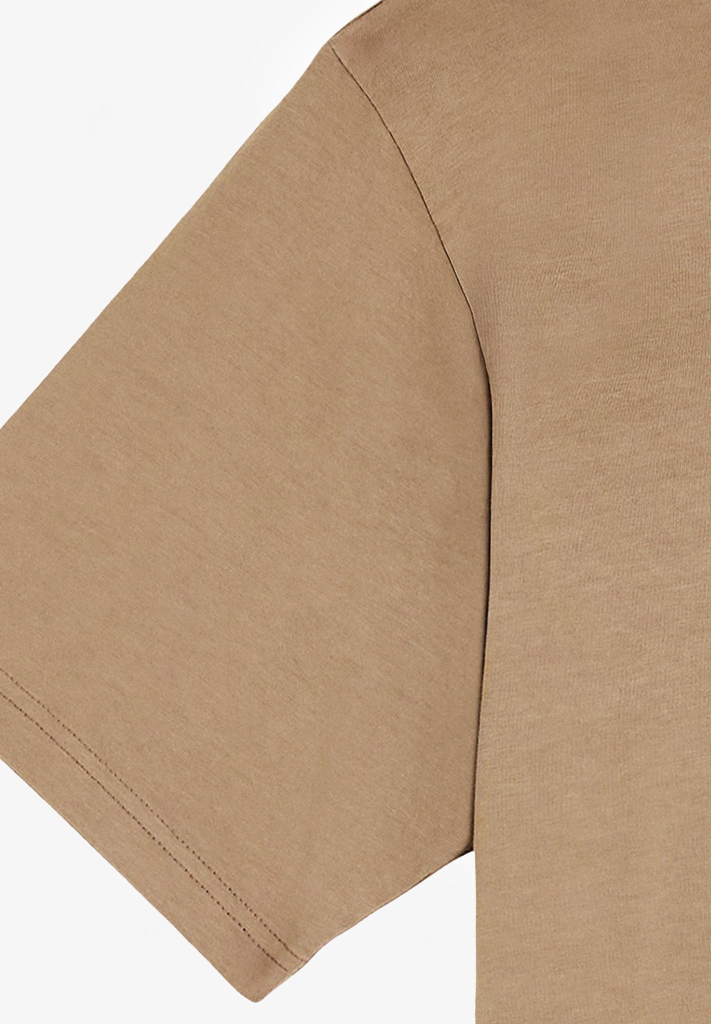 BASK IN THE SUN - Smoking Pipe Tee - Taupe - BACKYARD