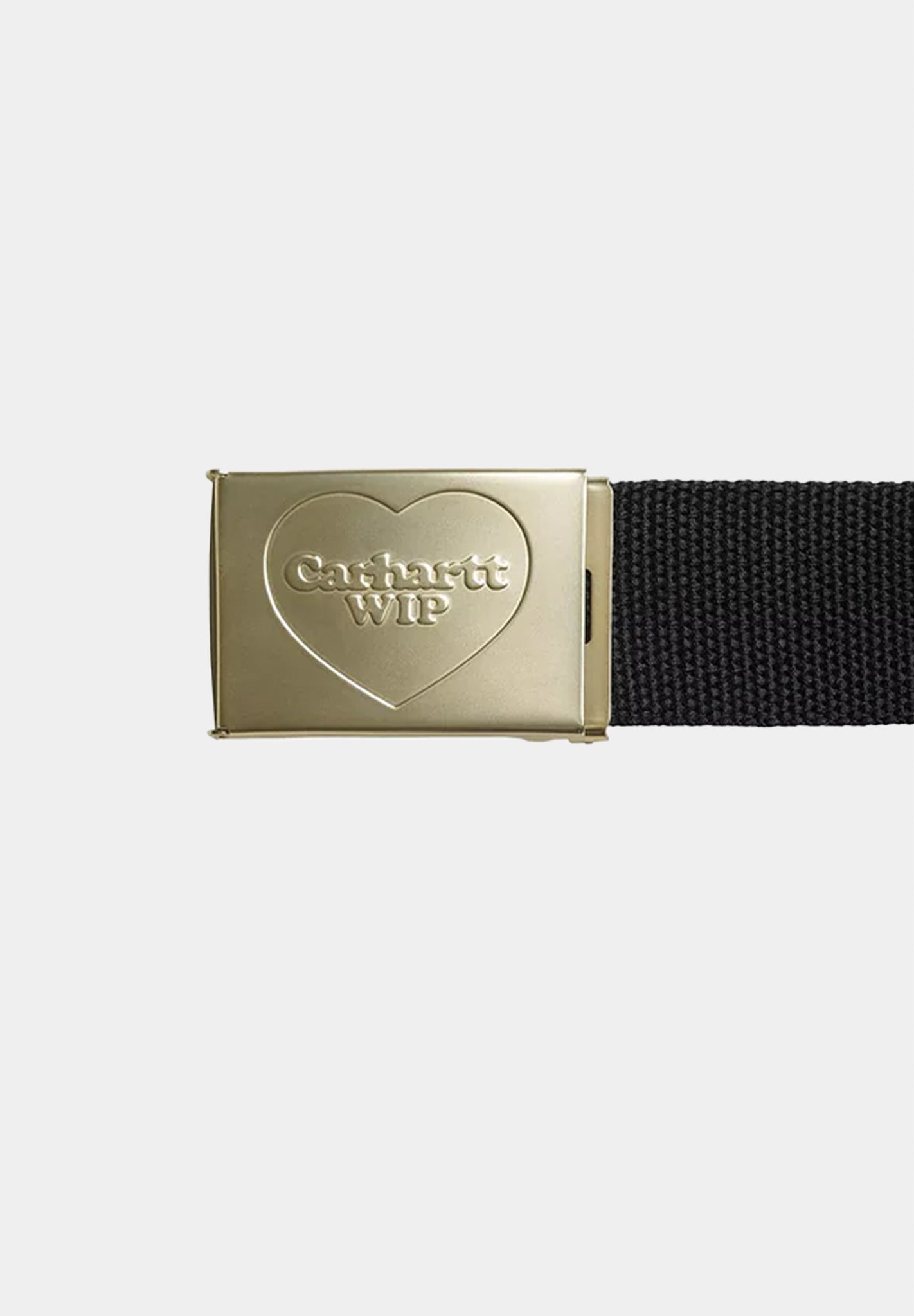 CARHARTT WIP - Heart Clip Belt - Black Gold - BACKYARD