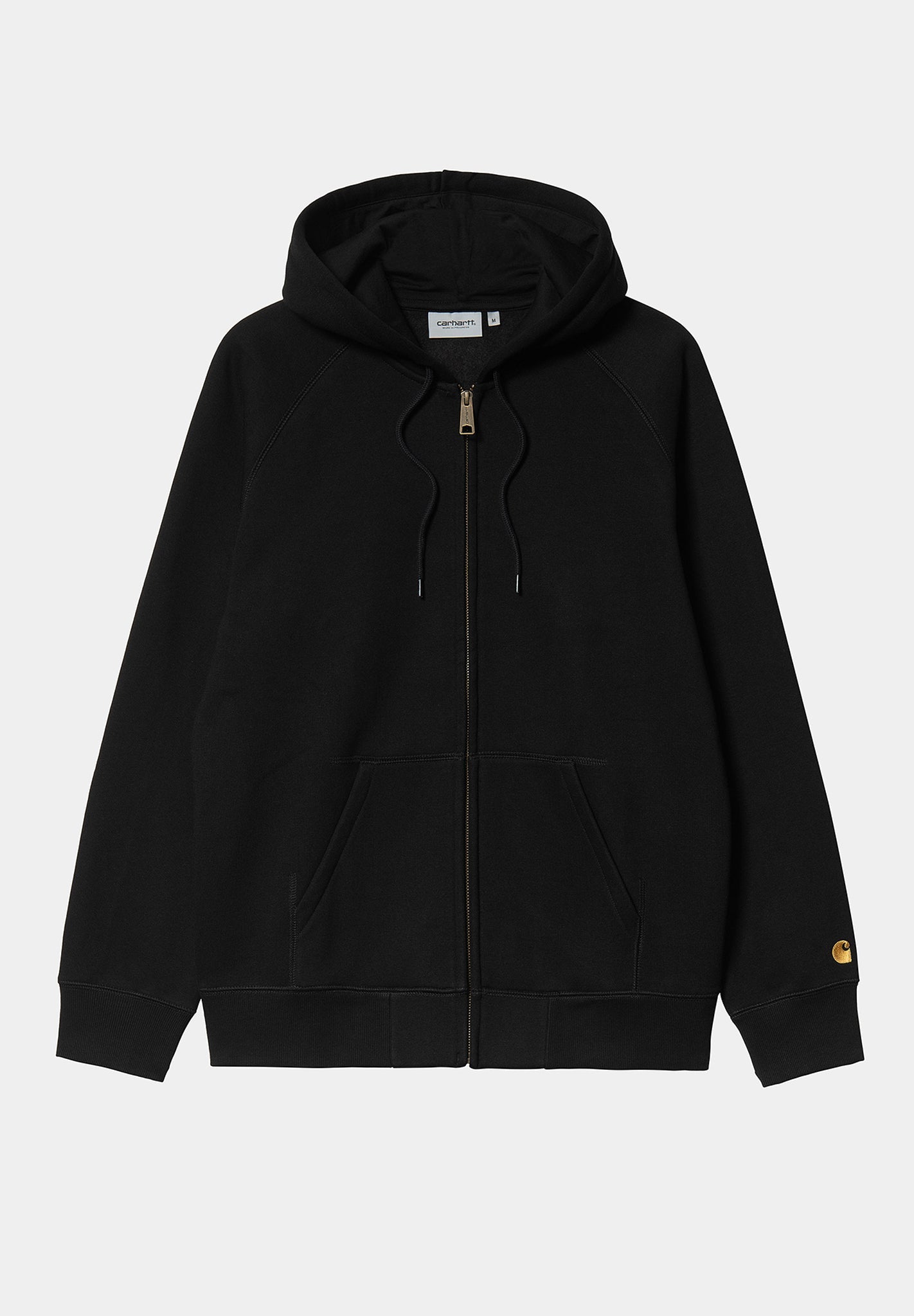 CARHARTT WIP - Hooded Chase Jacket - Black Gold - BACKYARD