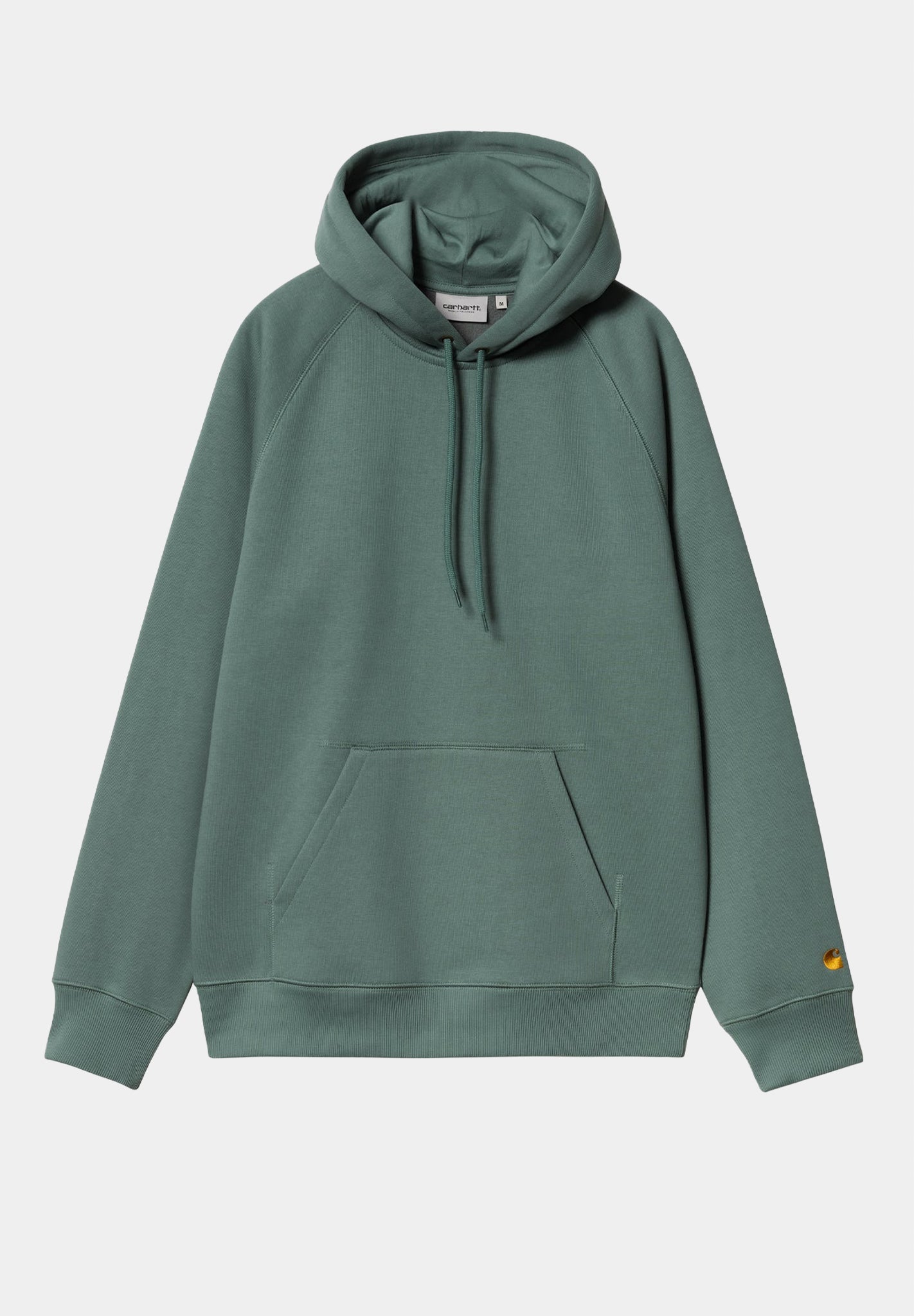 CARHARTT WIP - Hooded Chase Sweat - Silver Pine Gold - BACKYARD