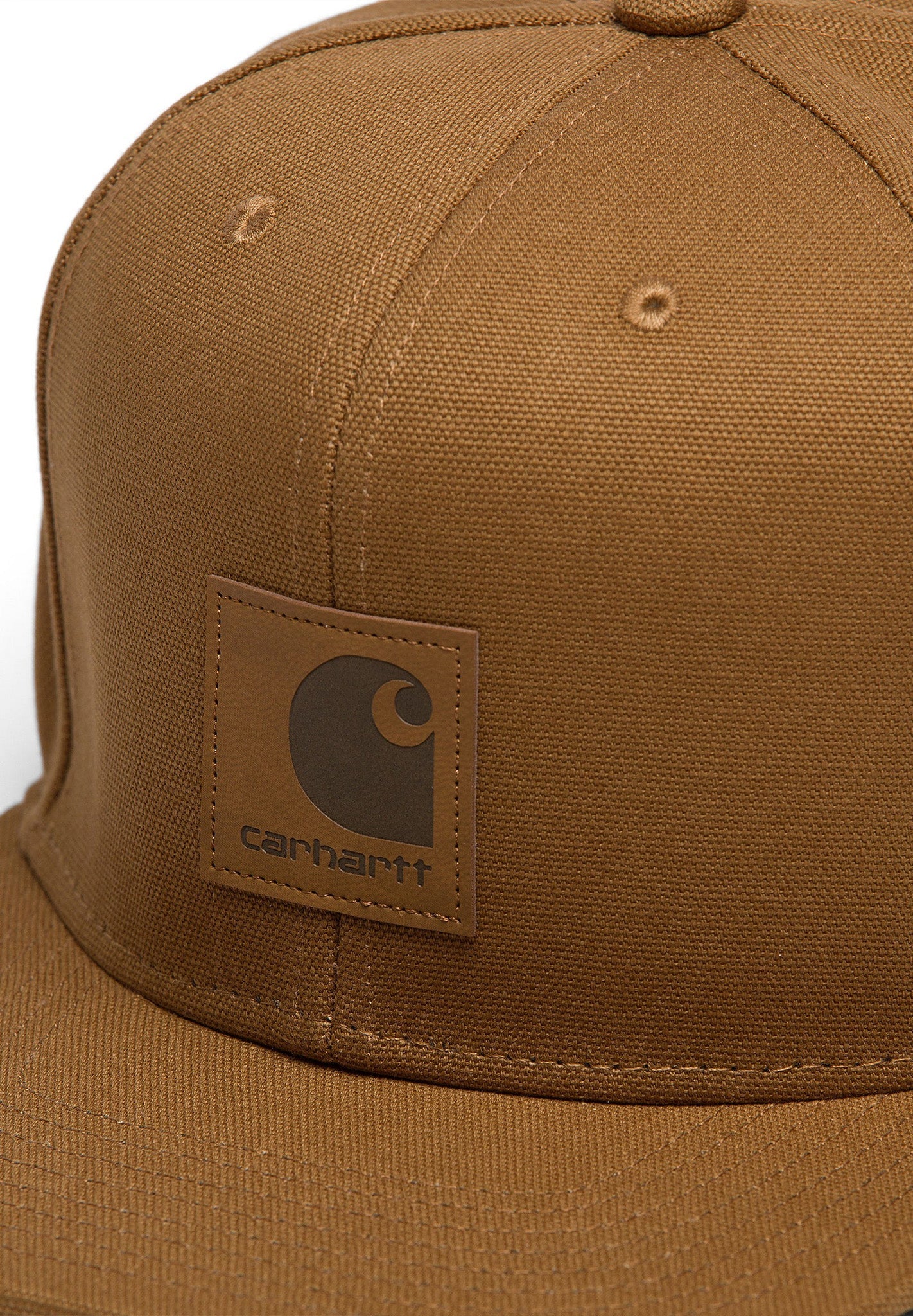 CARHARTT WIP - Logo Cap - Hamilton Brown - BACKYARD
