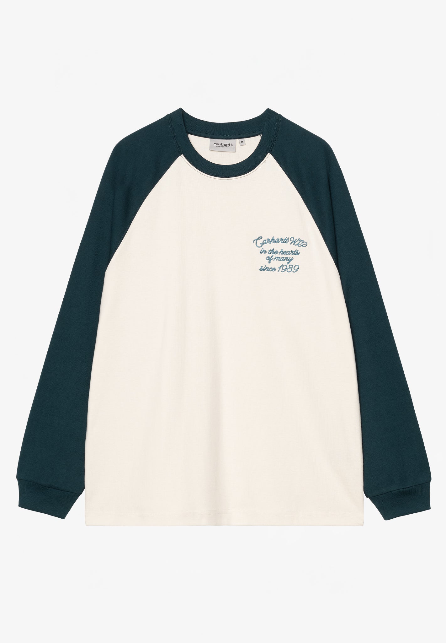 CARHARTT WIP - L/S Alston T-Shirt - Wax Deep Lagoon - BACKYARD