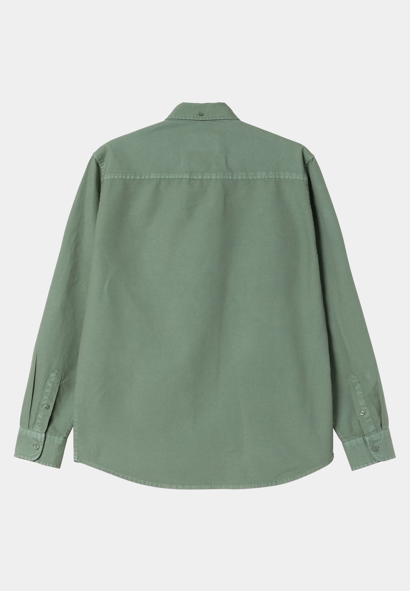 CARHARTT WIP - L/S Bolton Shirt - Park Garment Dyed - BACKYARD