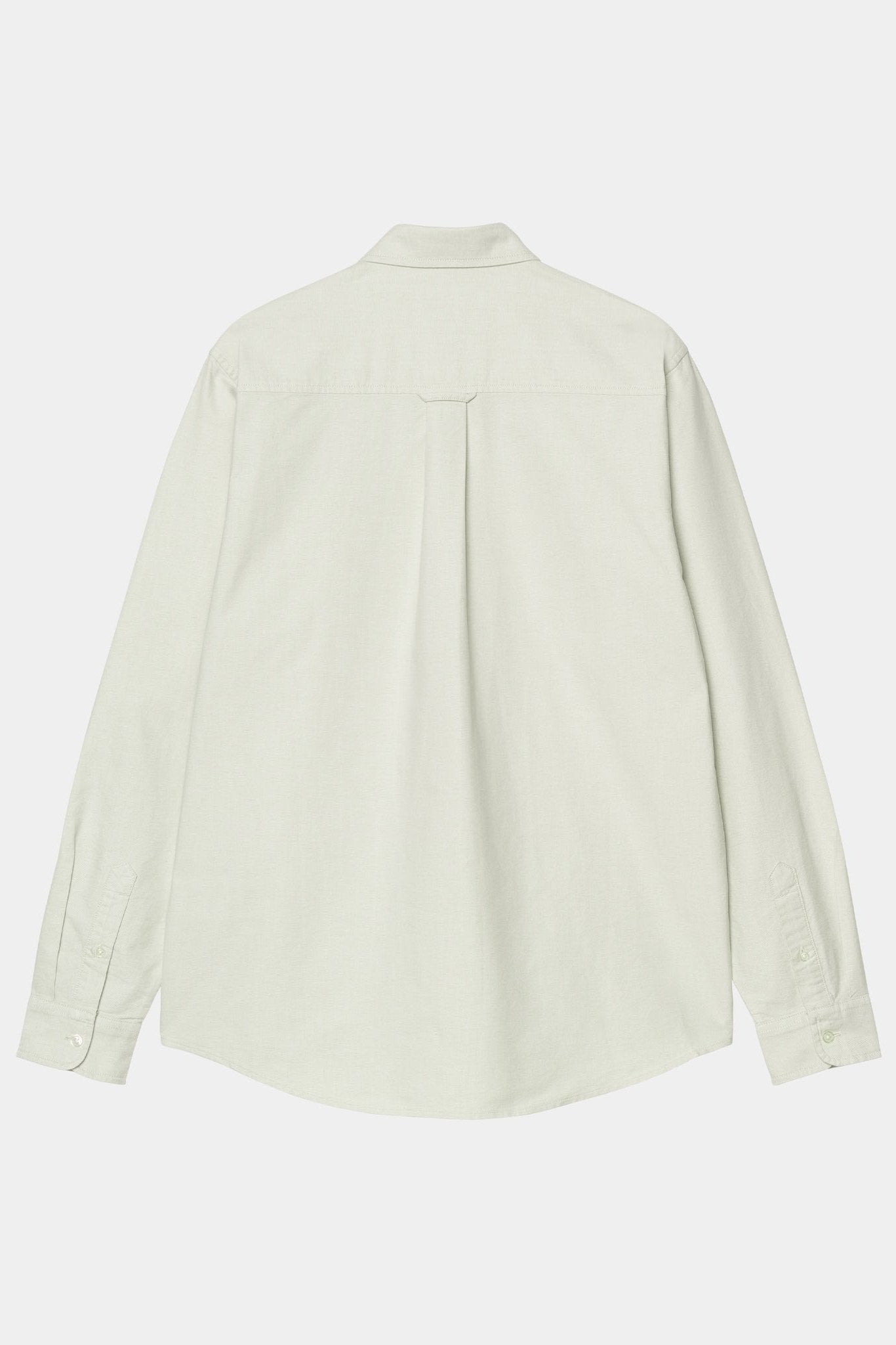 CARHARTT WIP - L/S C - Logo Shirt - Pale Olive White - BACKYARD
