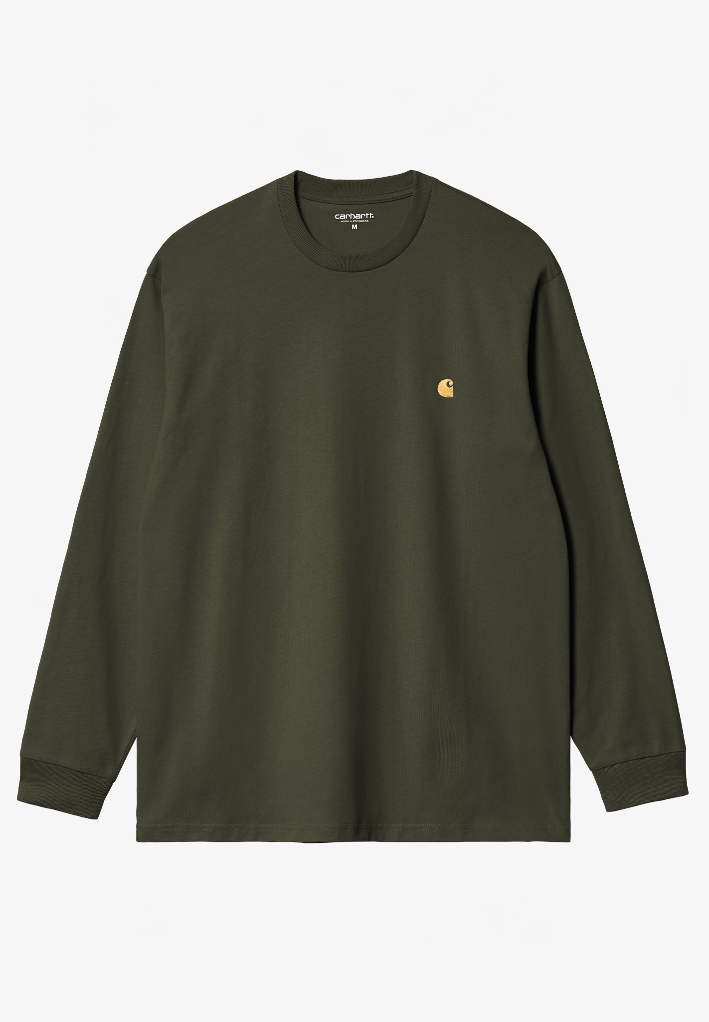 CARHARTT WIP - L/S Chase T-Shirt - Olive Gold - BACKYARD