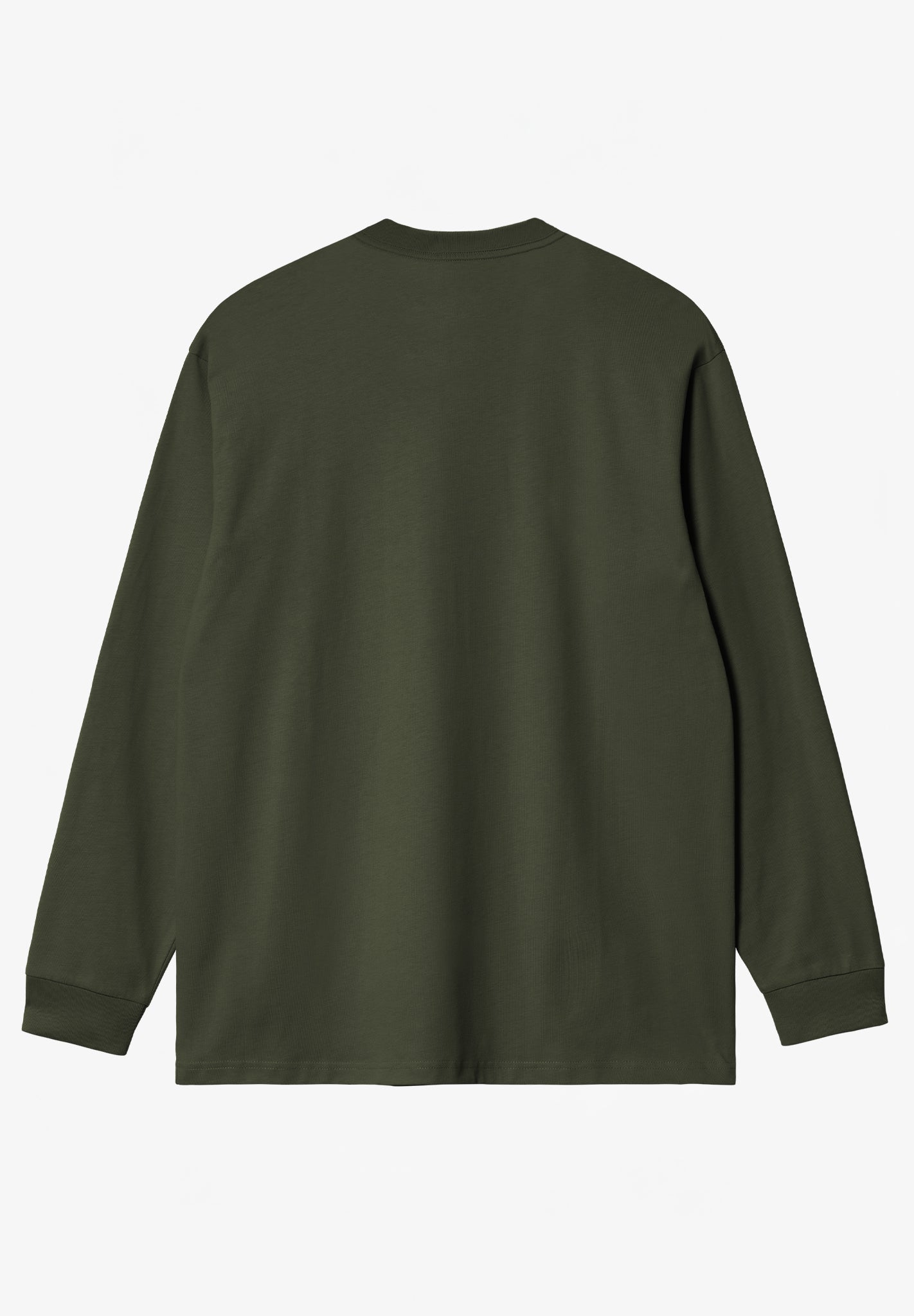 CARHARTT WIP - L/S Chase T-Shirt - Olive Gold - BACKYARD