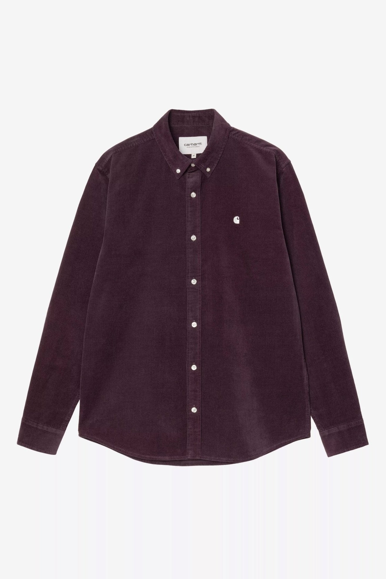 CARHARTT WIP - L/S Madison Fine Cord Shirt - Cozy Purple Wax - BACKYARD
