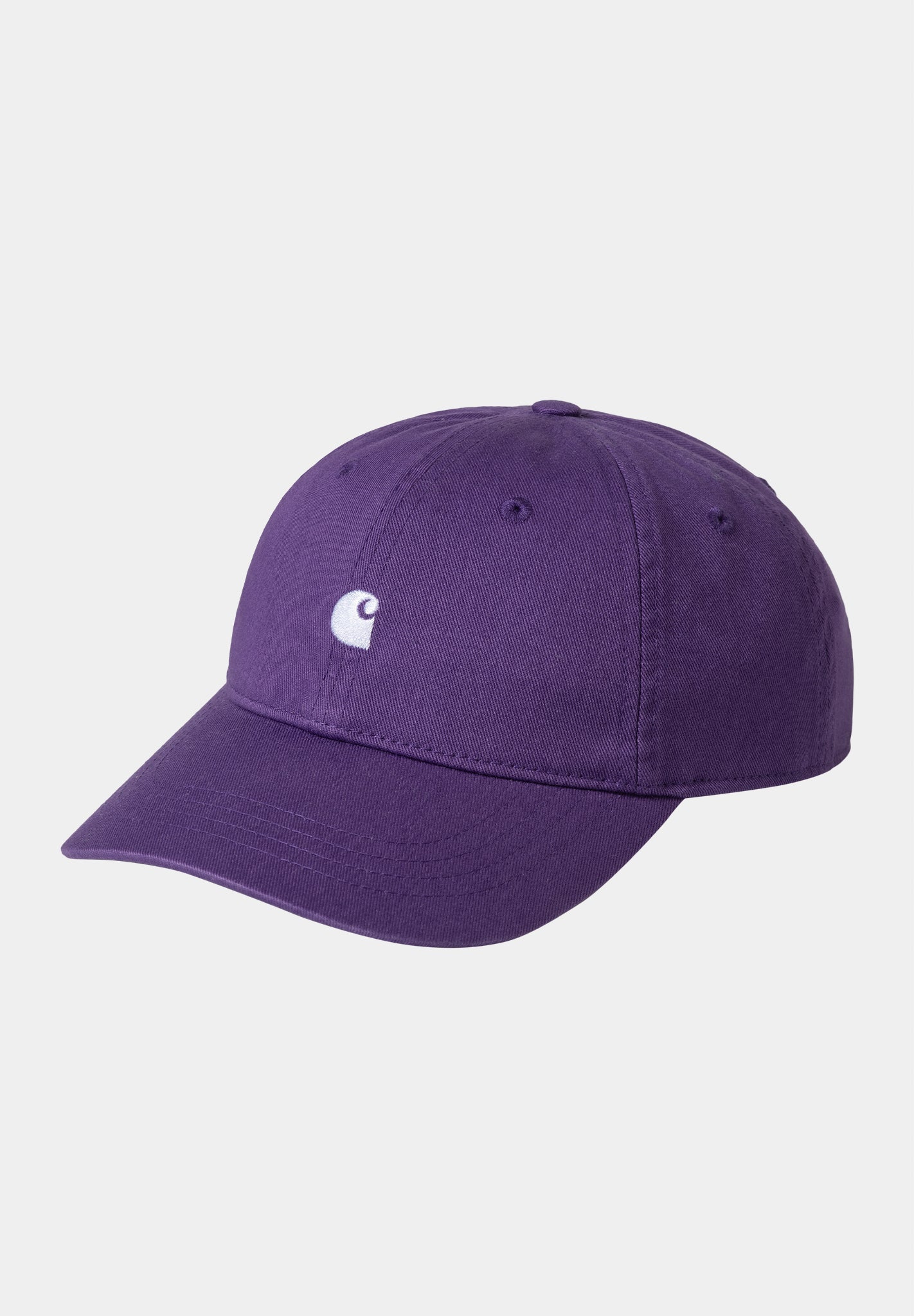 CARHARTT WIP - Madison Logo Cap - Huckleberry White - BACKYARD